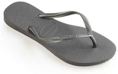 Havaianas Slim Zehentrenner, Sommerschuh, Schlappen, Poolsildes mit weichem Zehensteg