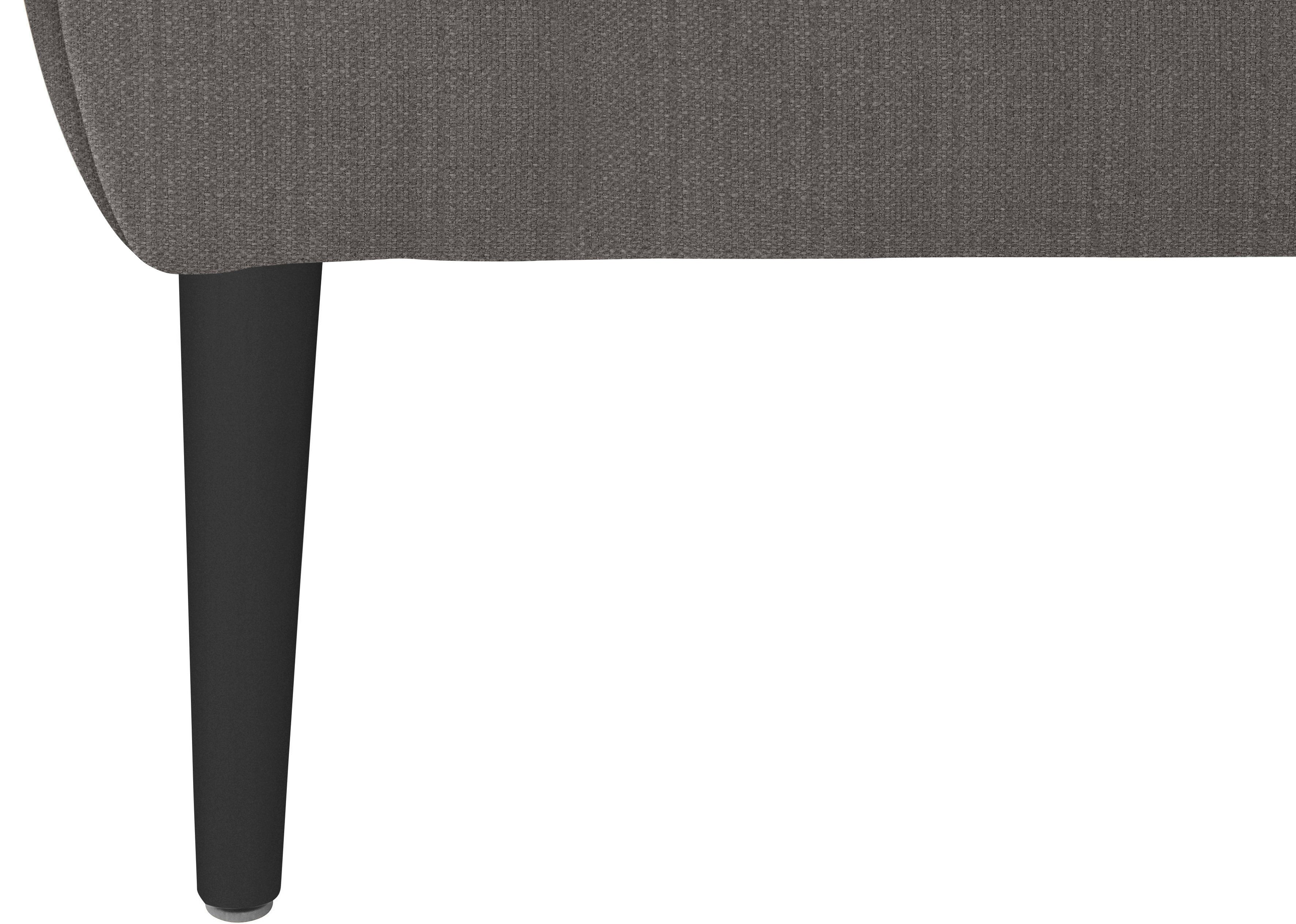 W.SCHILLIG 2,5-Sitzer enjoy&MORE, Sitztiefenverstellung, Füße schwarz pulverbeschichtet, Breite 232 cm