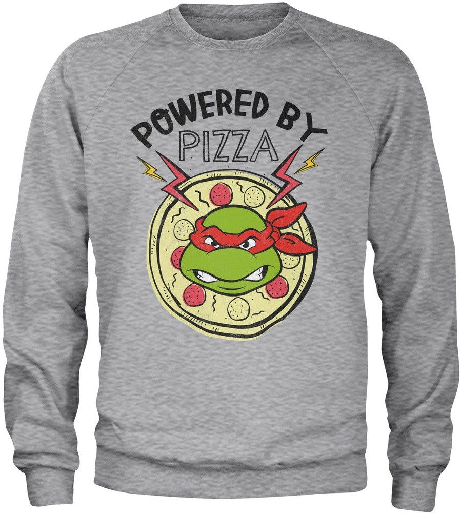 Teenage Mutant Ninja Turtles Rundhalspullover Powered By Pizza Sweatshirt