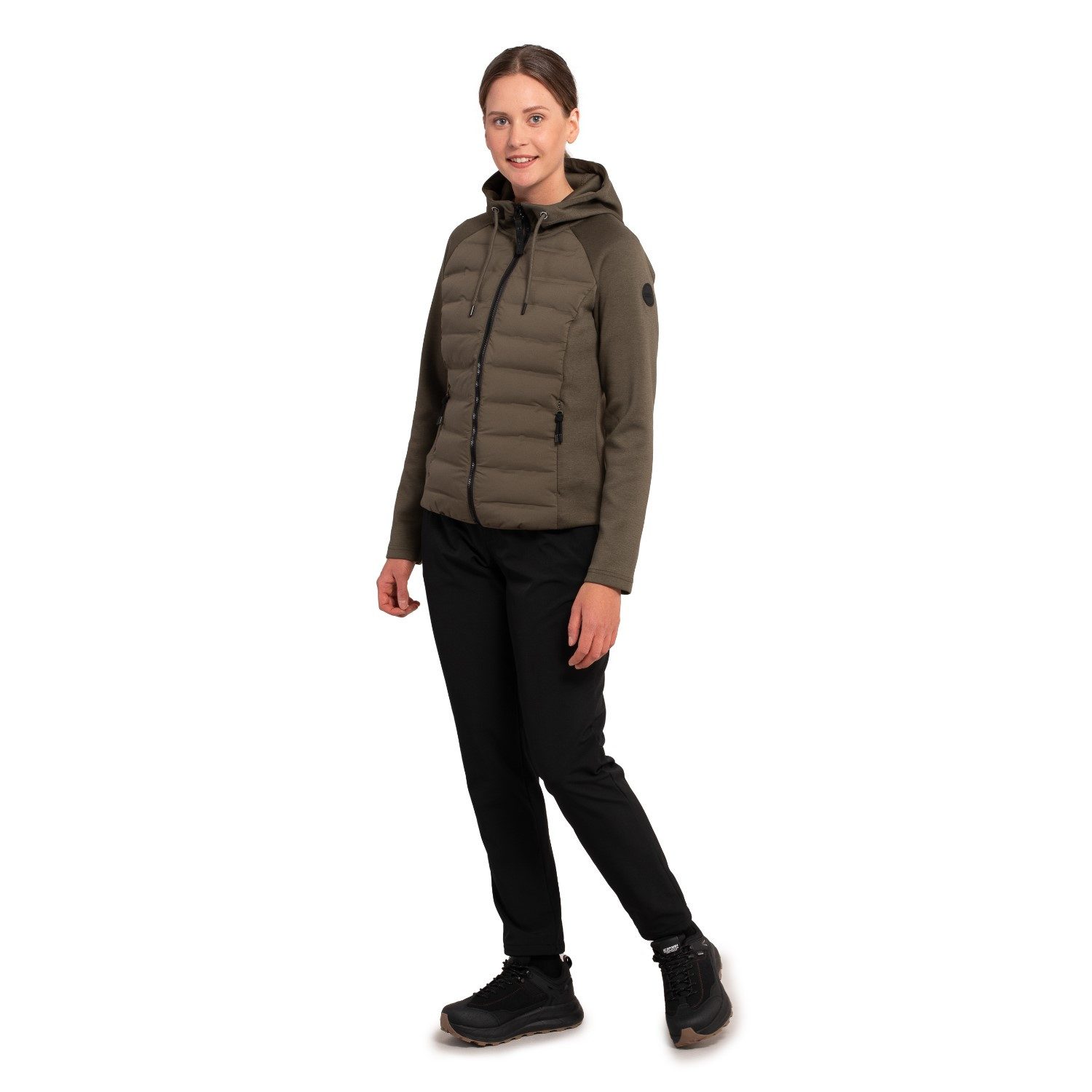 Icepeak Steppjacke Ashburn Midlayer Jacke mit Kapuze günstig online kaufen
