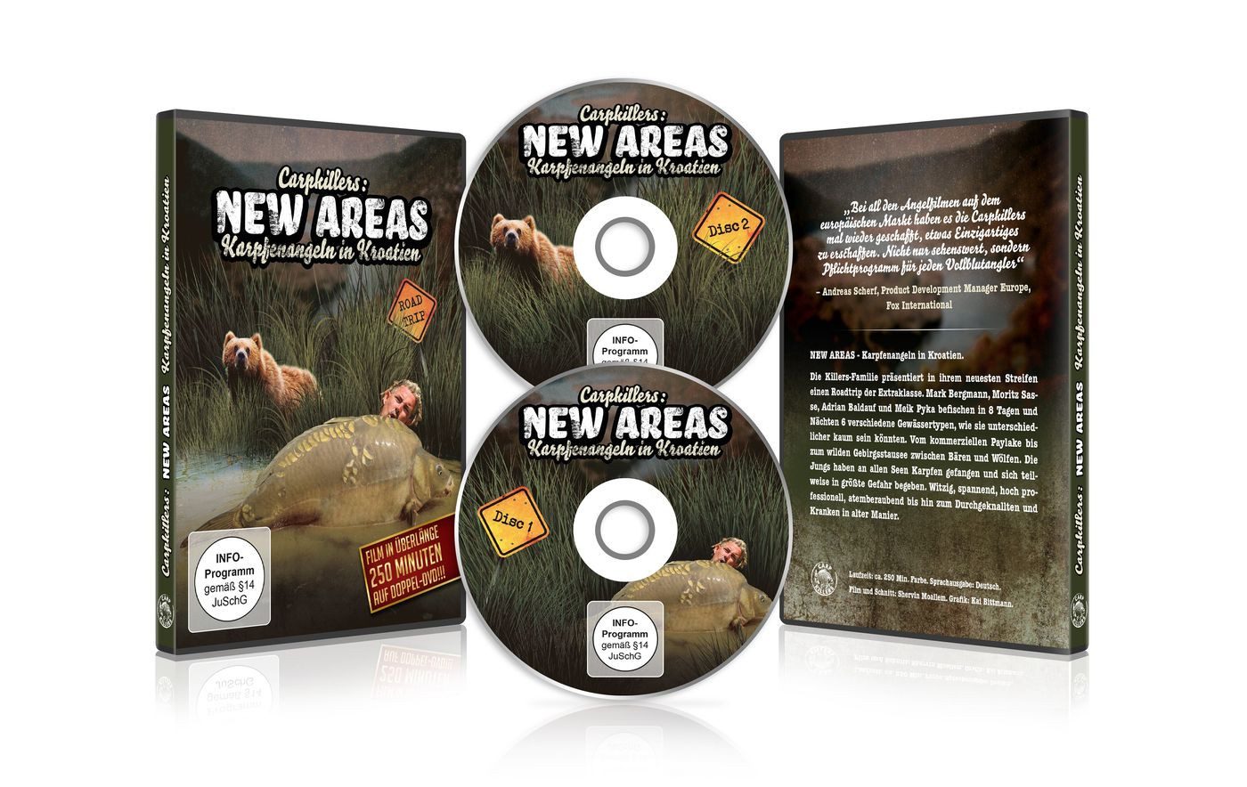 Carp Killers DVD Carp Killers DVD New Areas - Karpfenangeln in Kroatien - Angelfilm