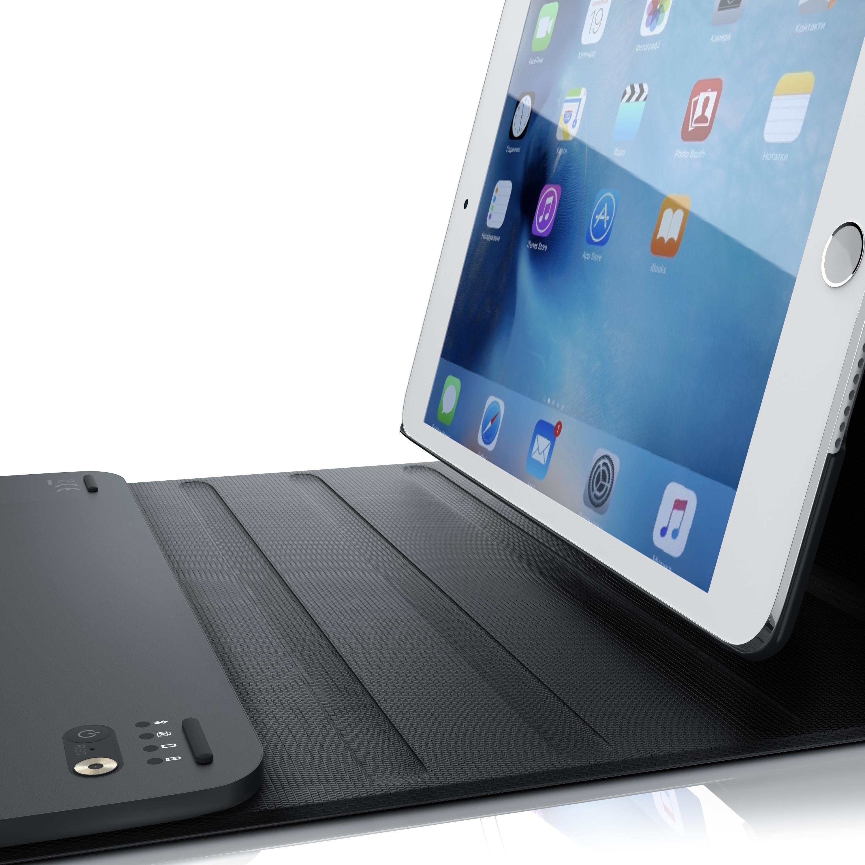 Schutzhülle Reichweite, Tablet-Tastatur Aplic mini mit Bluetooth, (für 4, iPad Akku) 7,9",10m