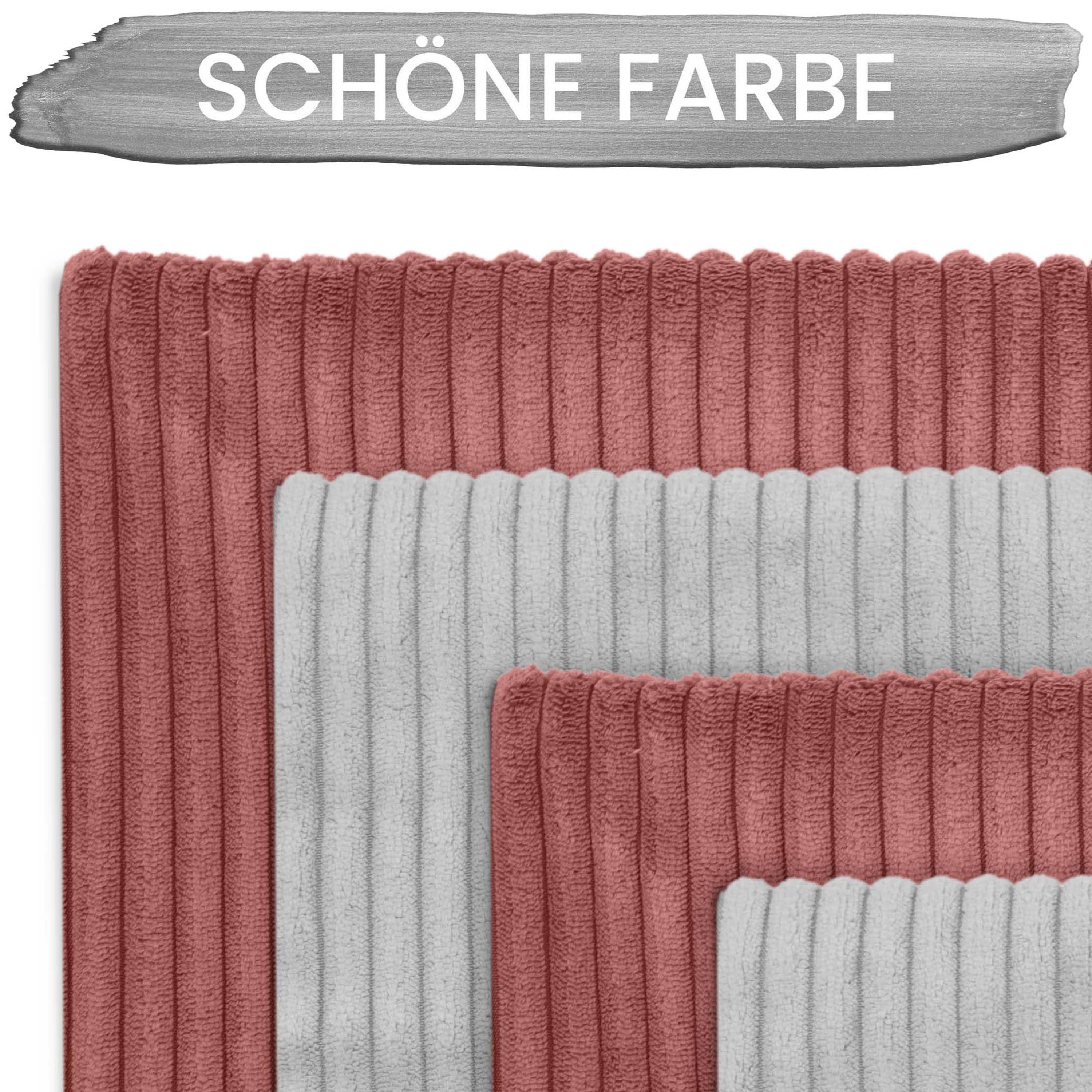 Amilian Kissenhüllen - 4er Set Kissenbezug - Zierkissenbezüge - Kissenbezüge, (4 Stück), 45x45 cm, Kissenhülle für Sofakissen; Dekokissen; Kissen; Zierkissen
