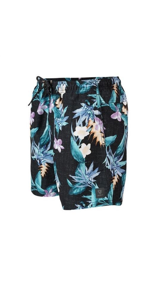 Brunotti Badeshorts Cruneco-AO Men Swim Shorts FLOWER BLACK