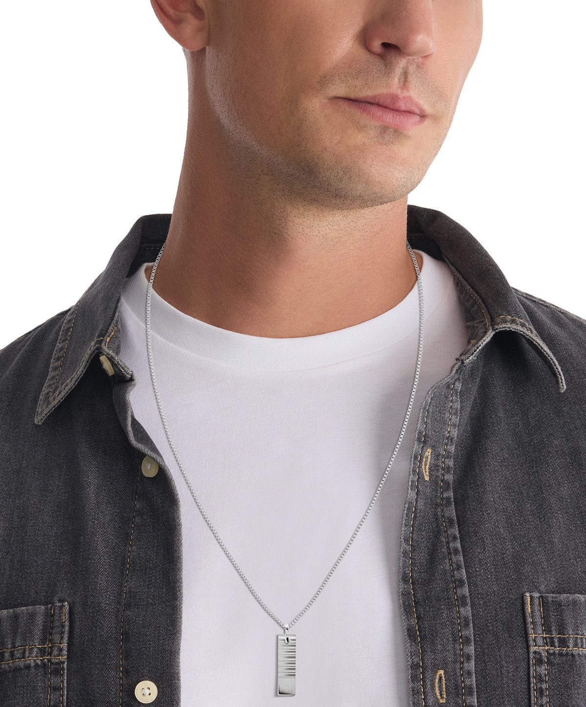 Calvin Klein Kette mit Anhänger CK PARALLEL