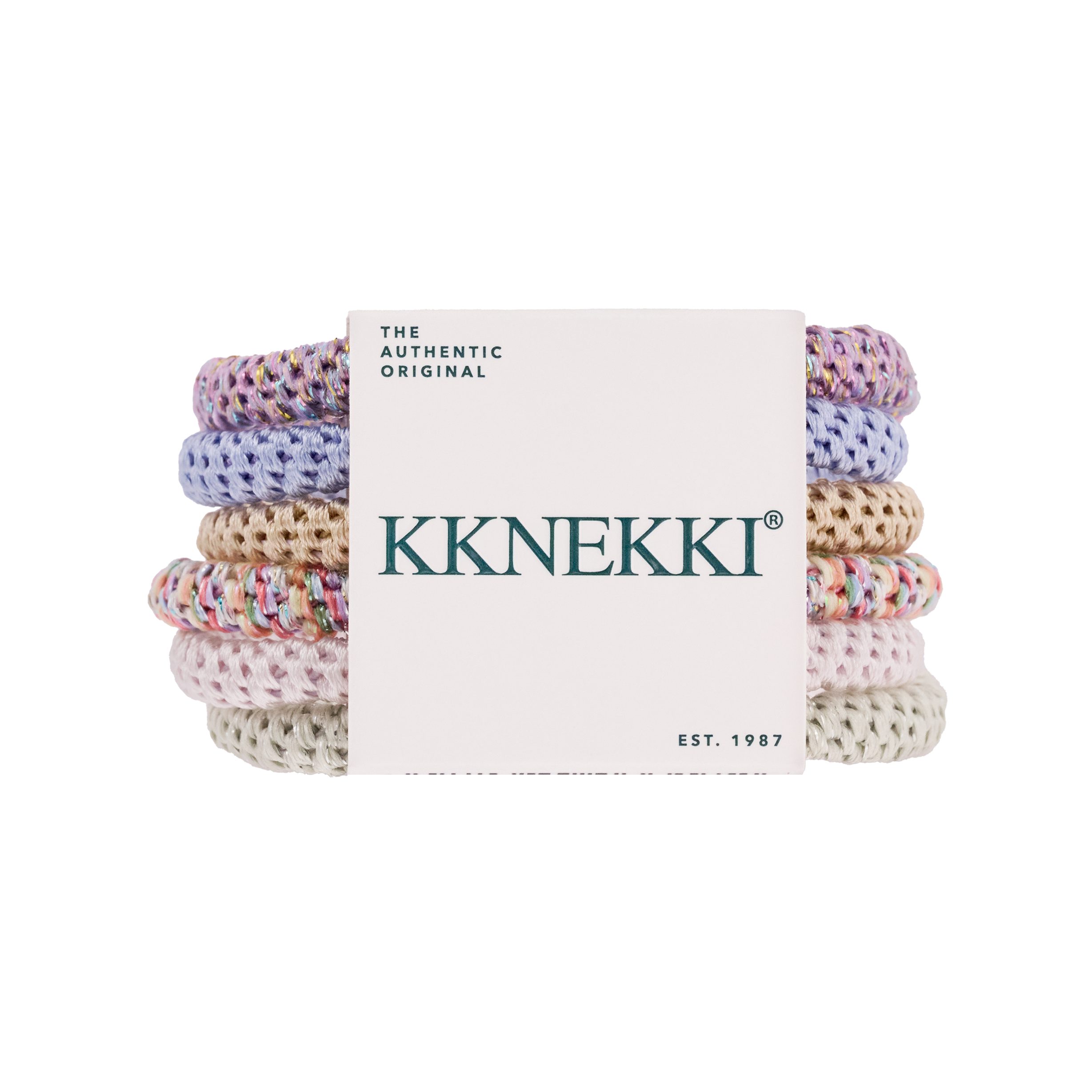 KKNEKKI Haargummi Slim Bundle - 6 Haargummis