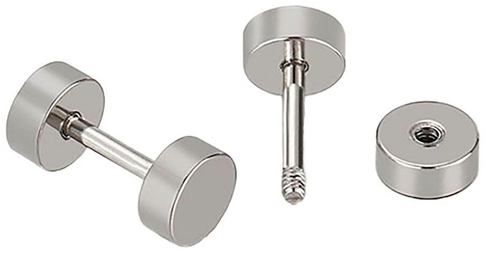 Firetti Ohrstecker-Set Multipack Schmuck Geschenk Edelstahl Ohrschmuck Ohrringe (Set, 6-tlg), Made in Germany