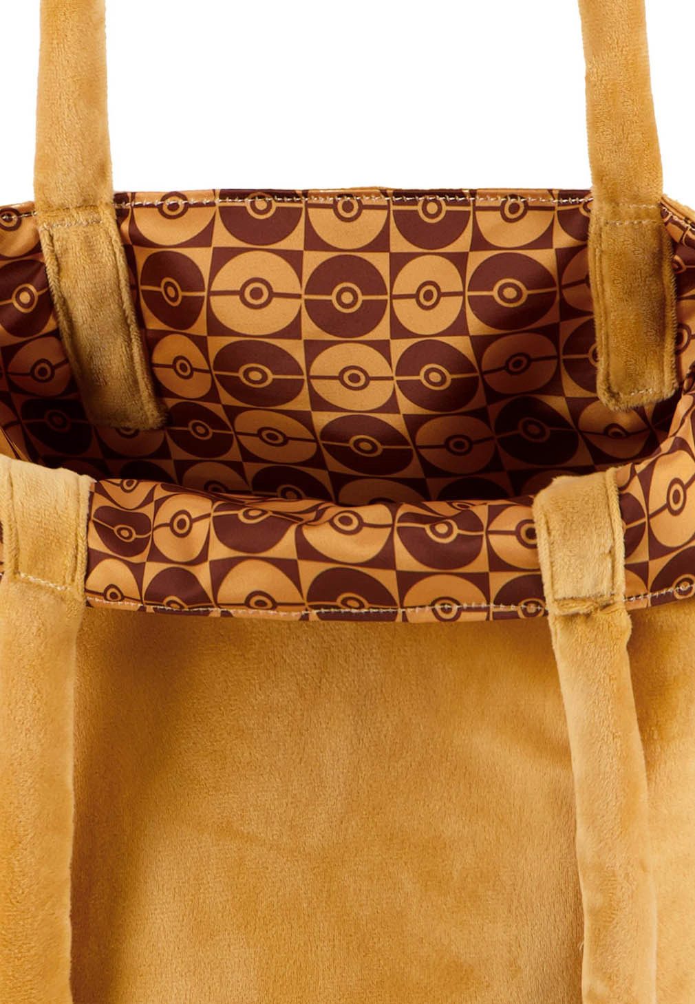 POKÉMON Shopper Eevee Evoli, Plush Tote Bag Schultertasche