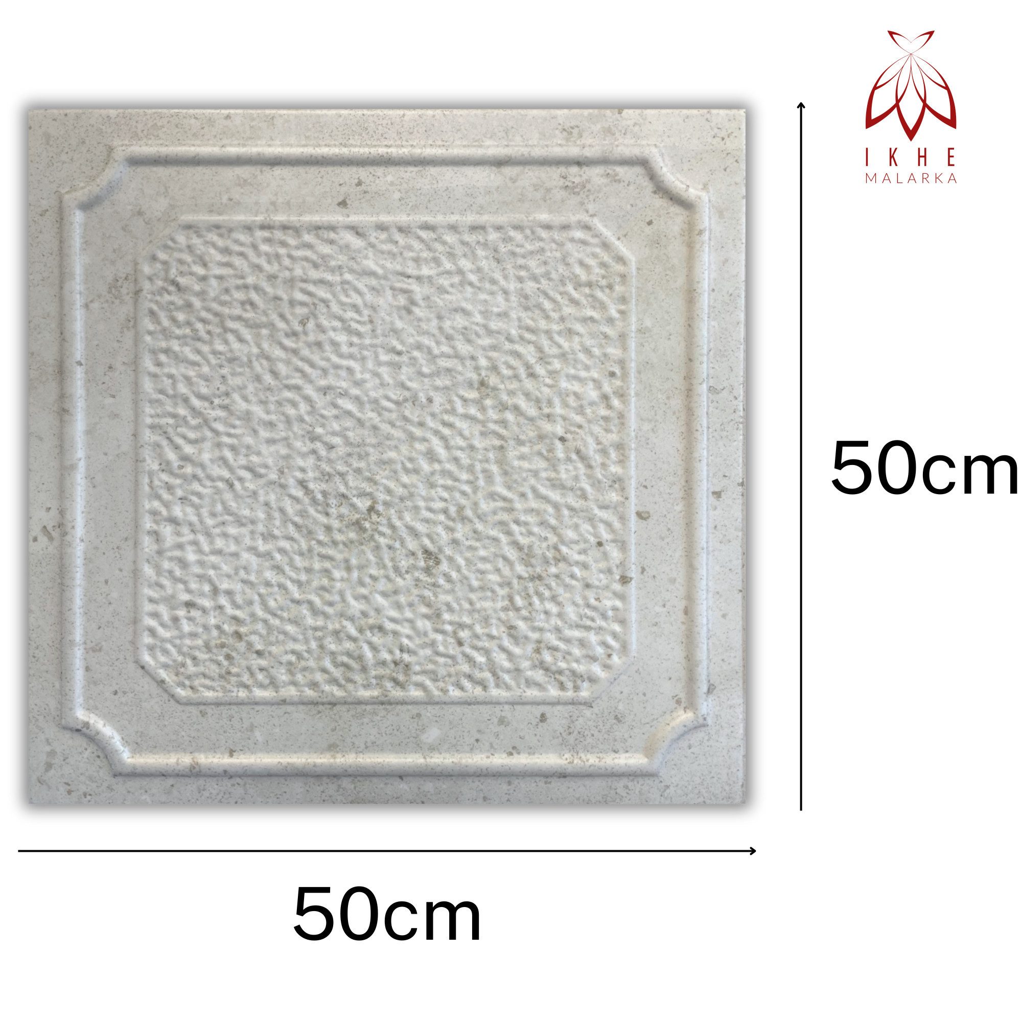 IKHEMalarka Wandpaneel Dekoren Betonoptik aus Polystyrol günstig online kaufen