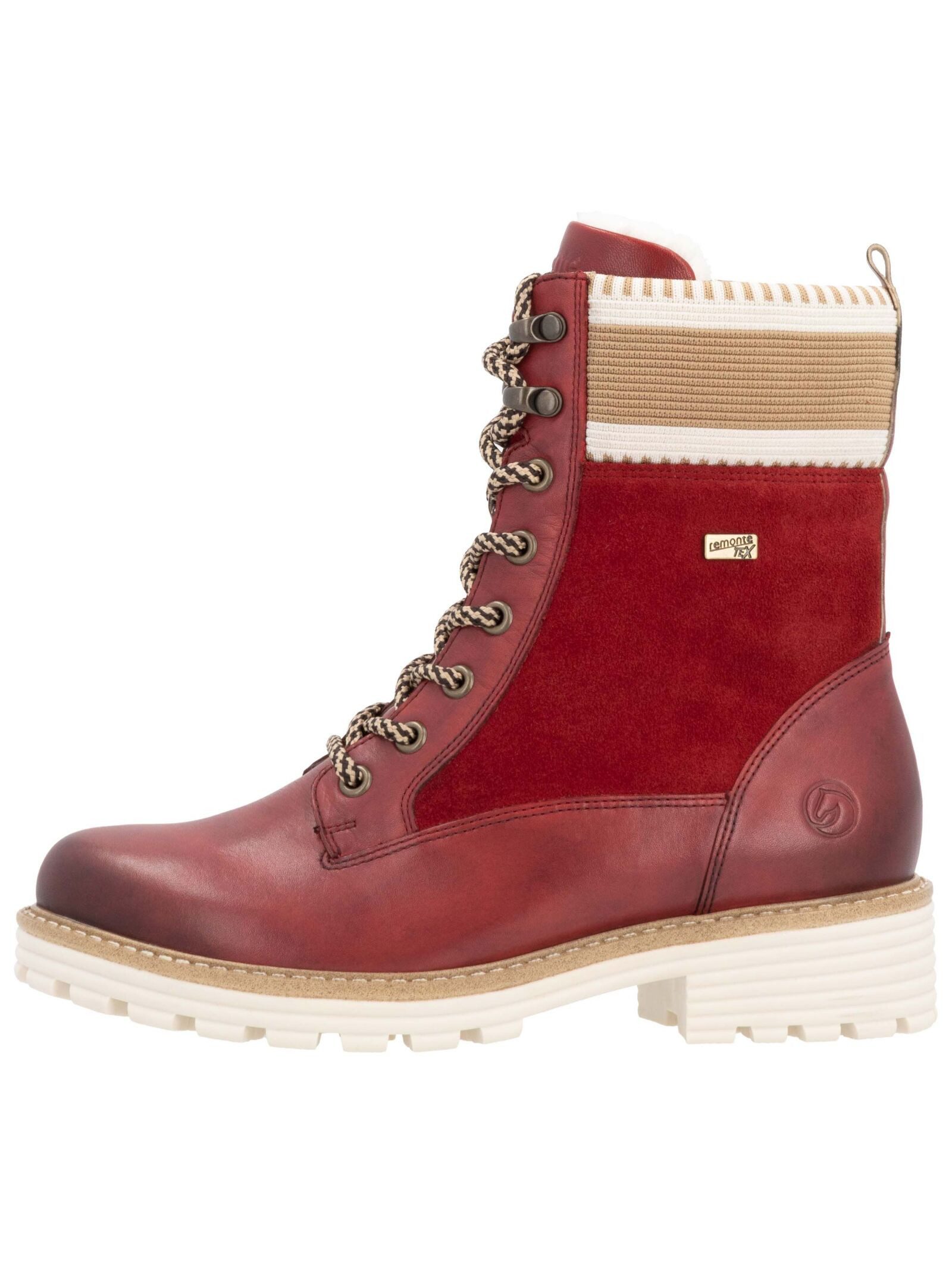Remonte Remonte Stiefelette Leder Schnürstiefelette