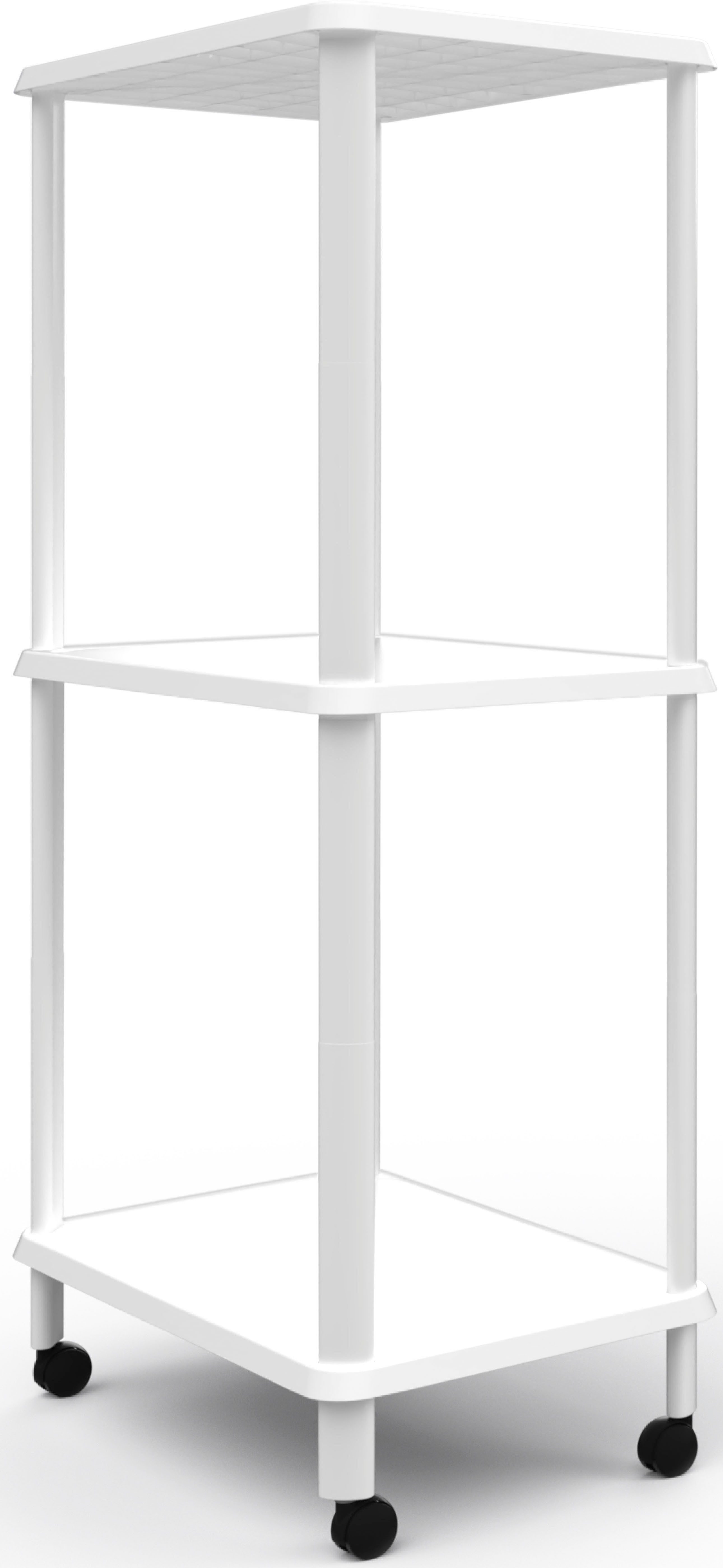 Bischof Badregal Amico II, Stabil, mobil, agil und zu 100% aus recycletem Material.