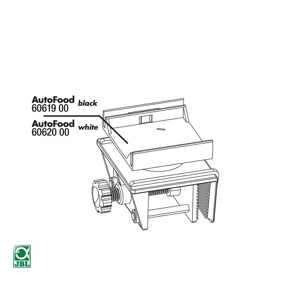 Fisch-Futterautomat AutoFood Black Halterung komplett (1 Set)