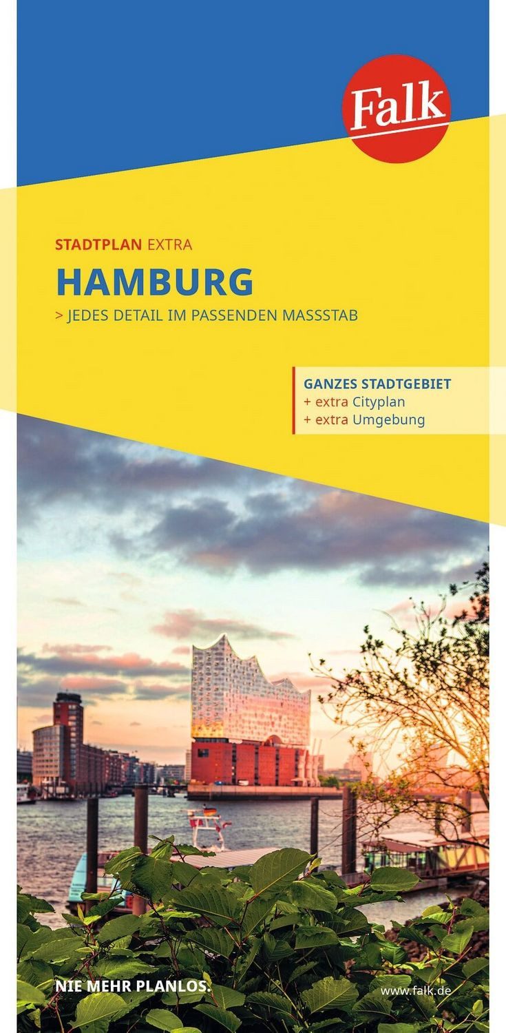 Falk Stadtplan Extra Hamburg 1:25.000 / diverse