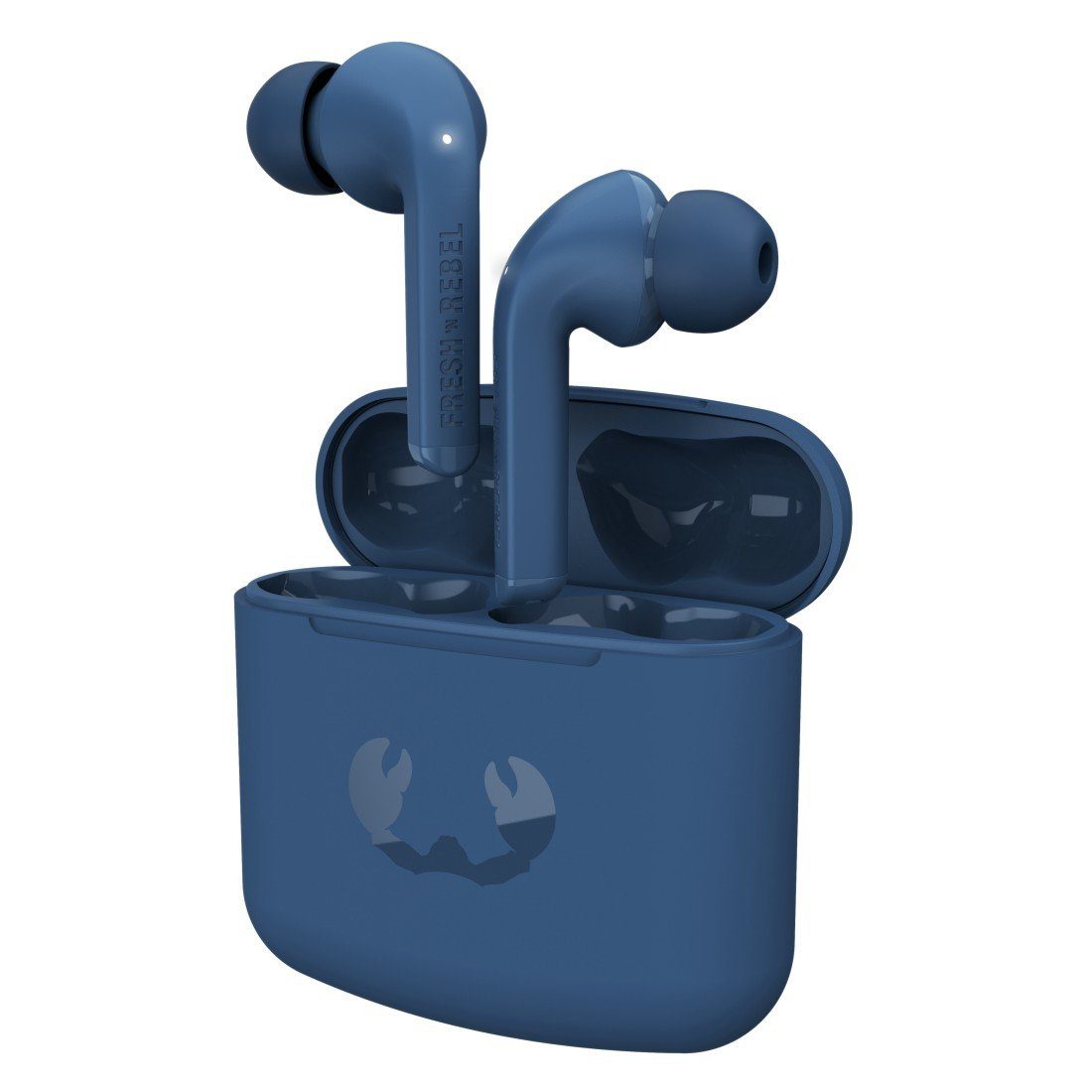 True Siri) Assistant, TIP wireless (LED Steel Ladestandsanzeige, In-Ear-Kopfhörer Fresh´n 1 Google Rebel Wireless, TWS Blue TWINS