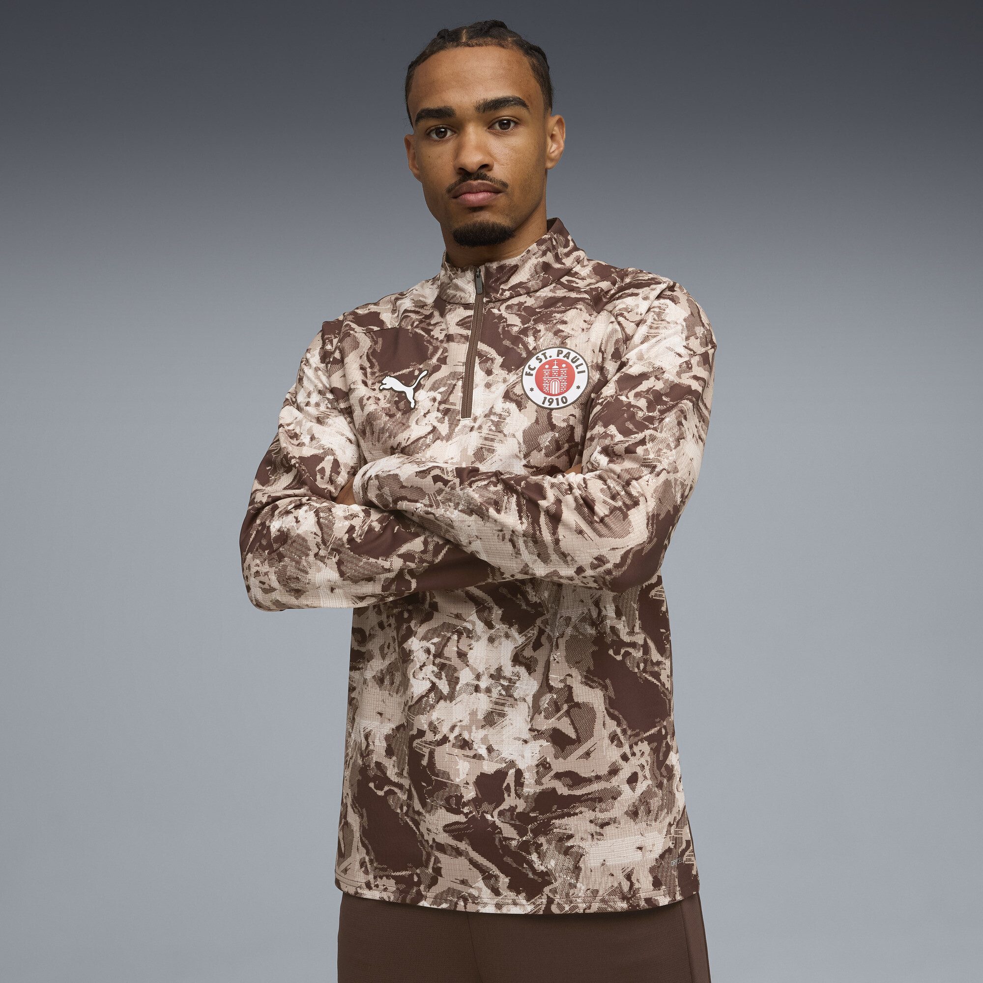 PUMA T-Shirt FC St. Pauli Aufwärmtop Herren günstig online kaufen