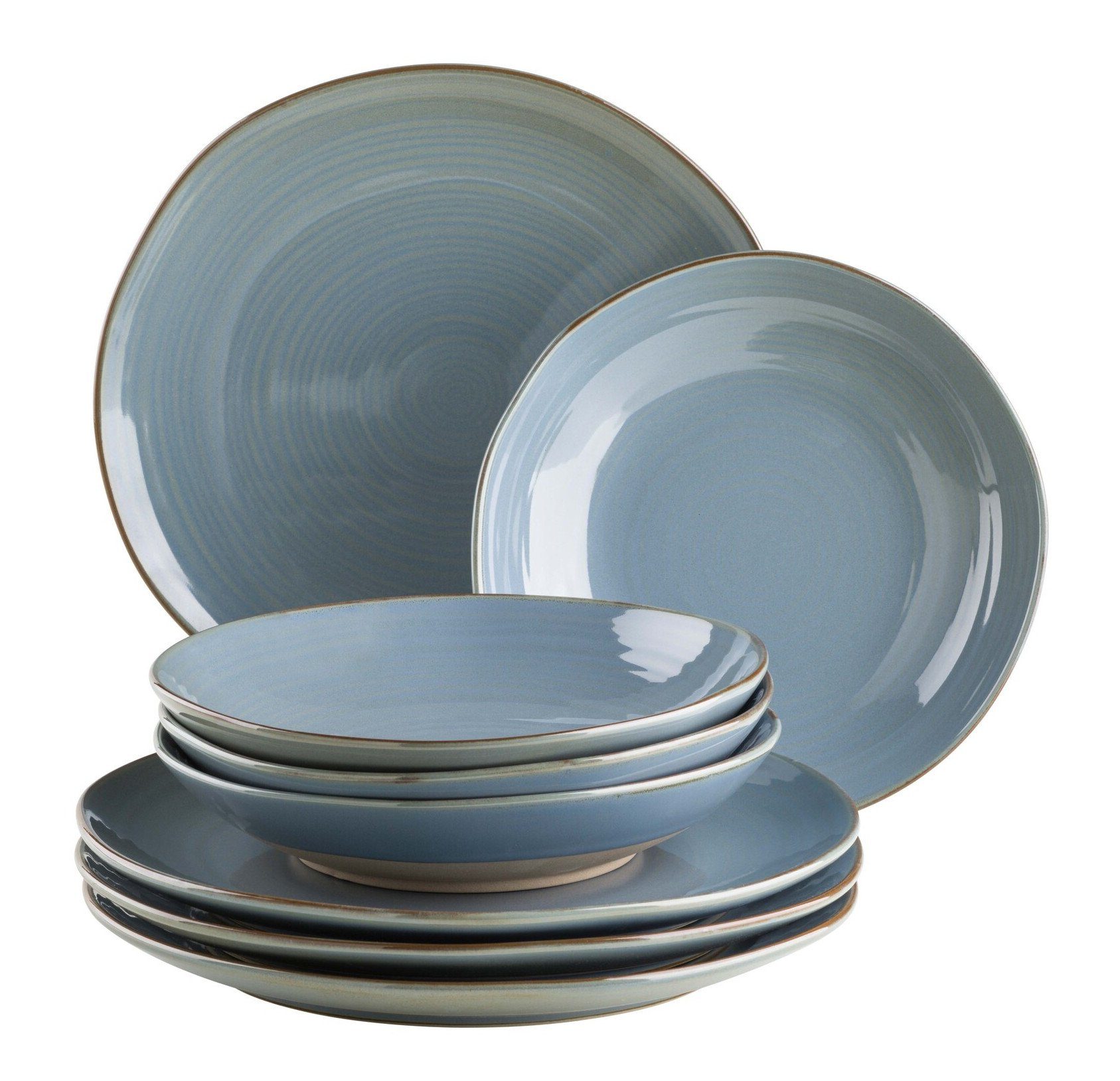 MÄSER Tafelservice Nottingham (8-tlg), 4 Personen, Keramik