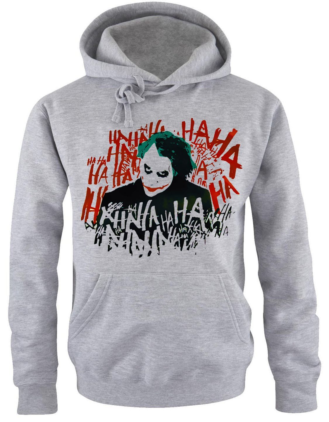 Batman Hoodie BATMAN hahahaha Hoodie Sweatshirt mit Kapuze