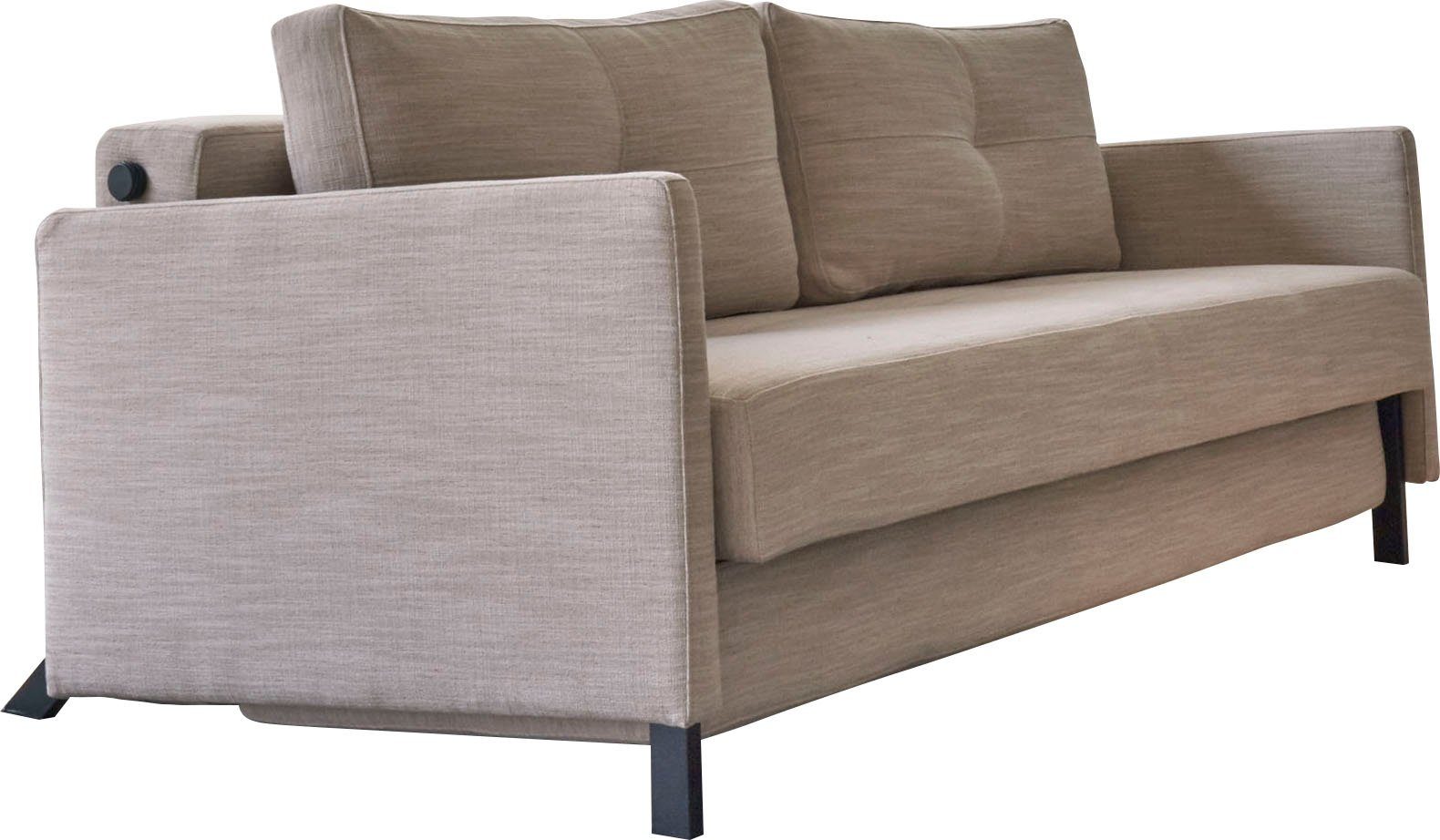 INNOVATION LIVING ™ Schlafsofa Cubed, Klappsofa mit gepolsterten Armlehnen | Alle Sofas