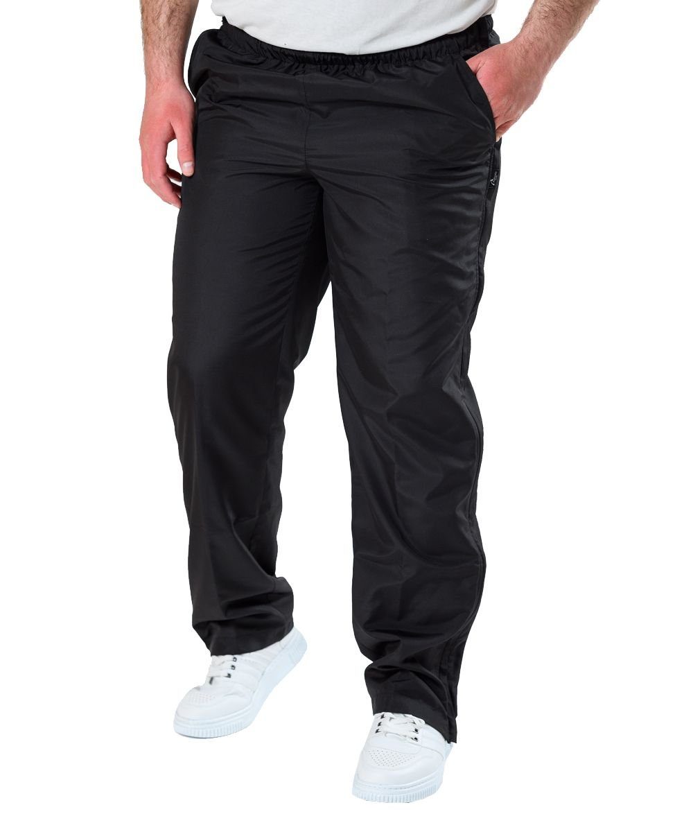 Authentic Klein Sporthose Herren Reha-Hose mit durchgehendem Reißverschluss aus Microfaser
