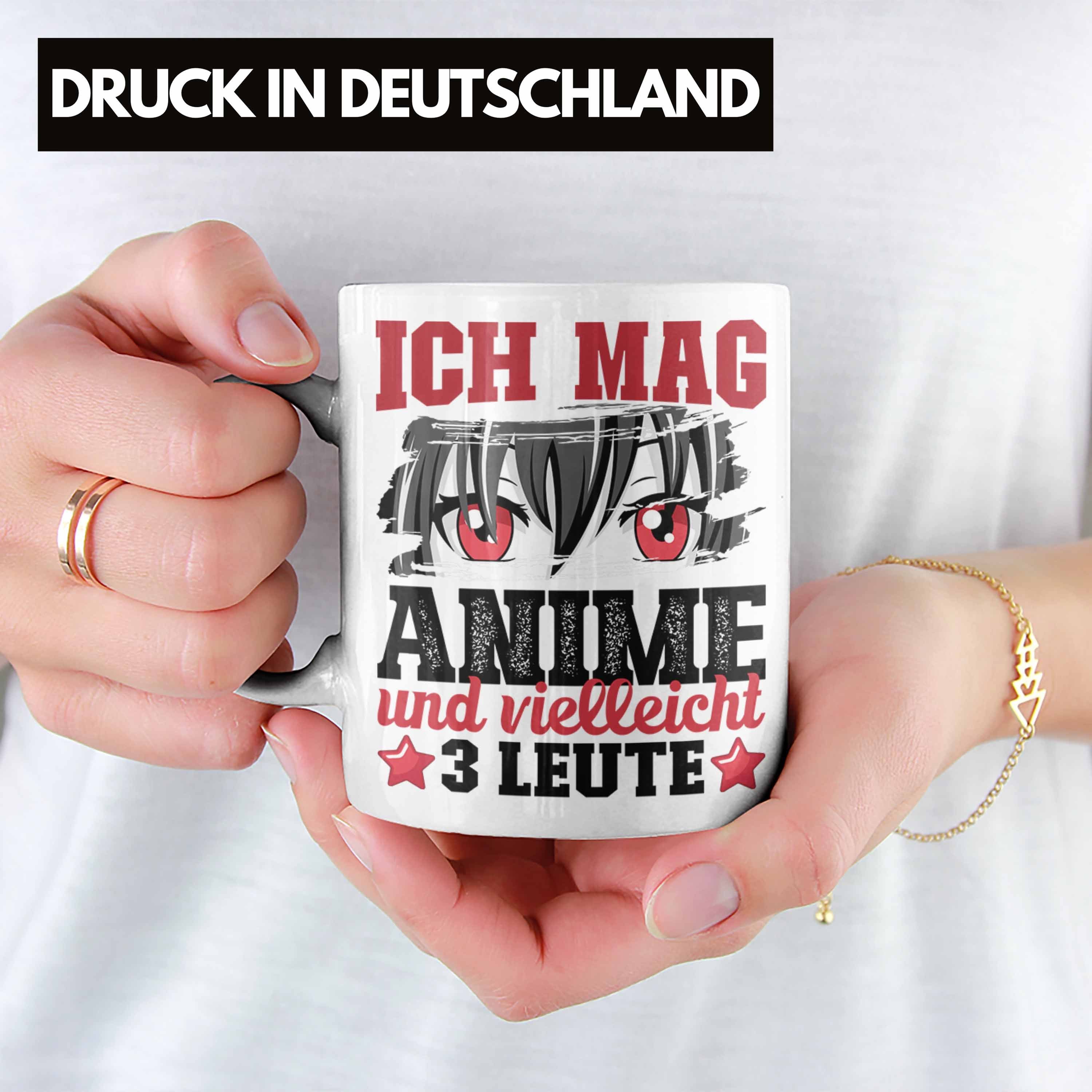 Tasse Trendation Mag Anime Geschenkidee Anime Ich Geschenk Und Anime-Liebhaber Vi Tasse Weiss