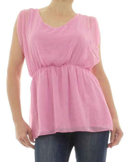 YESET Tunika Damen Tunika Shirt ärmellos pink 913023