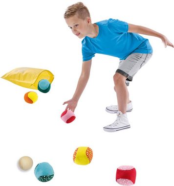 SES Creative Spielzeug-Gartenset SES Kinder 2-in-1 Dosenwerfen und Petanque Outdoor Spielset