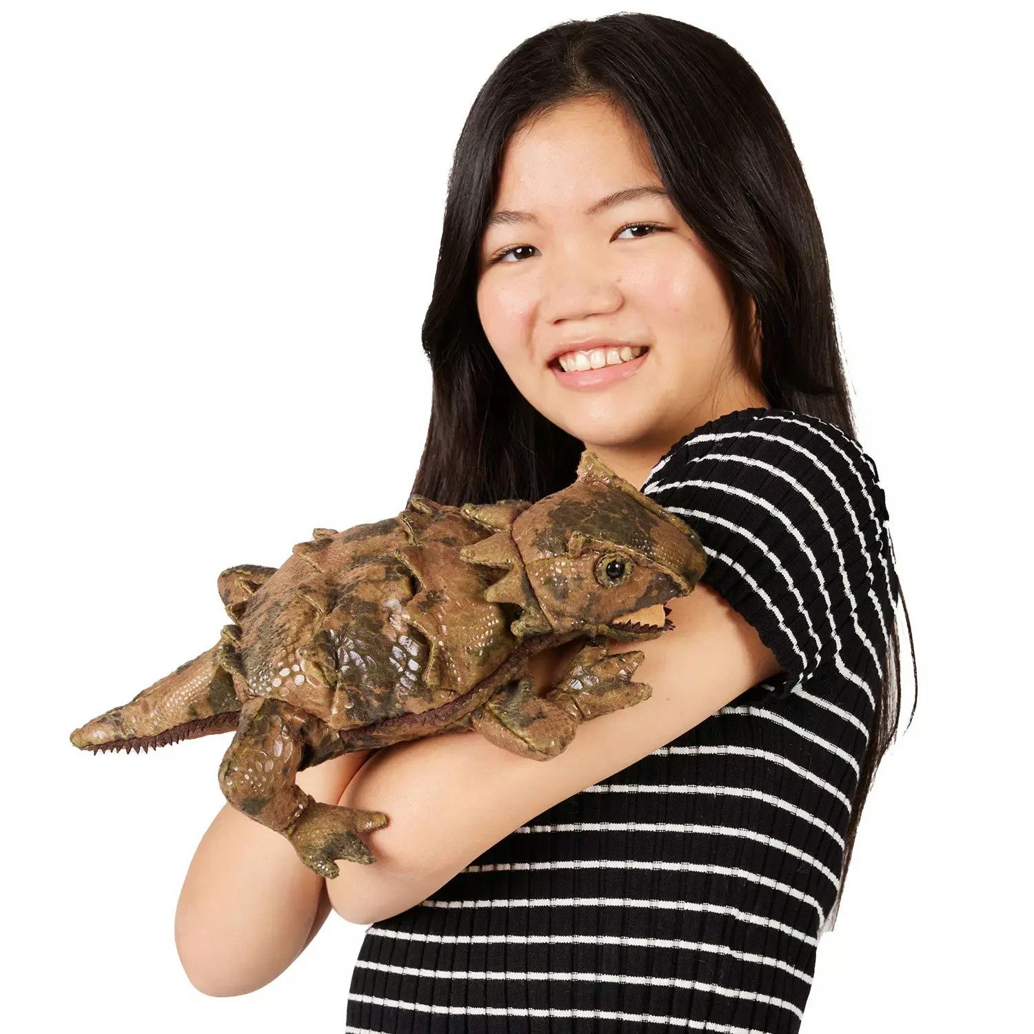 Folkmanis Handpuppen Handpuppe Folkmanis Handpuppe Eidechse, Krötenechse 3225 Reptil (Packung)
