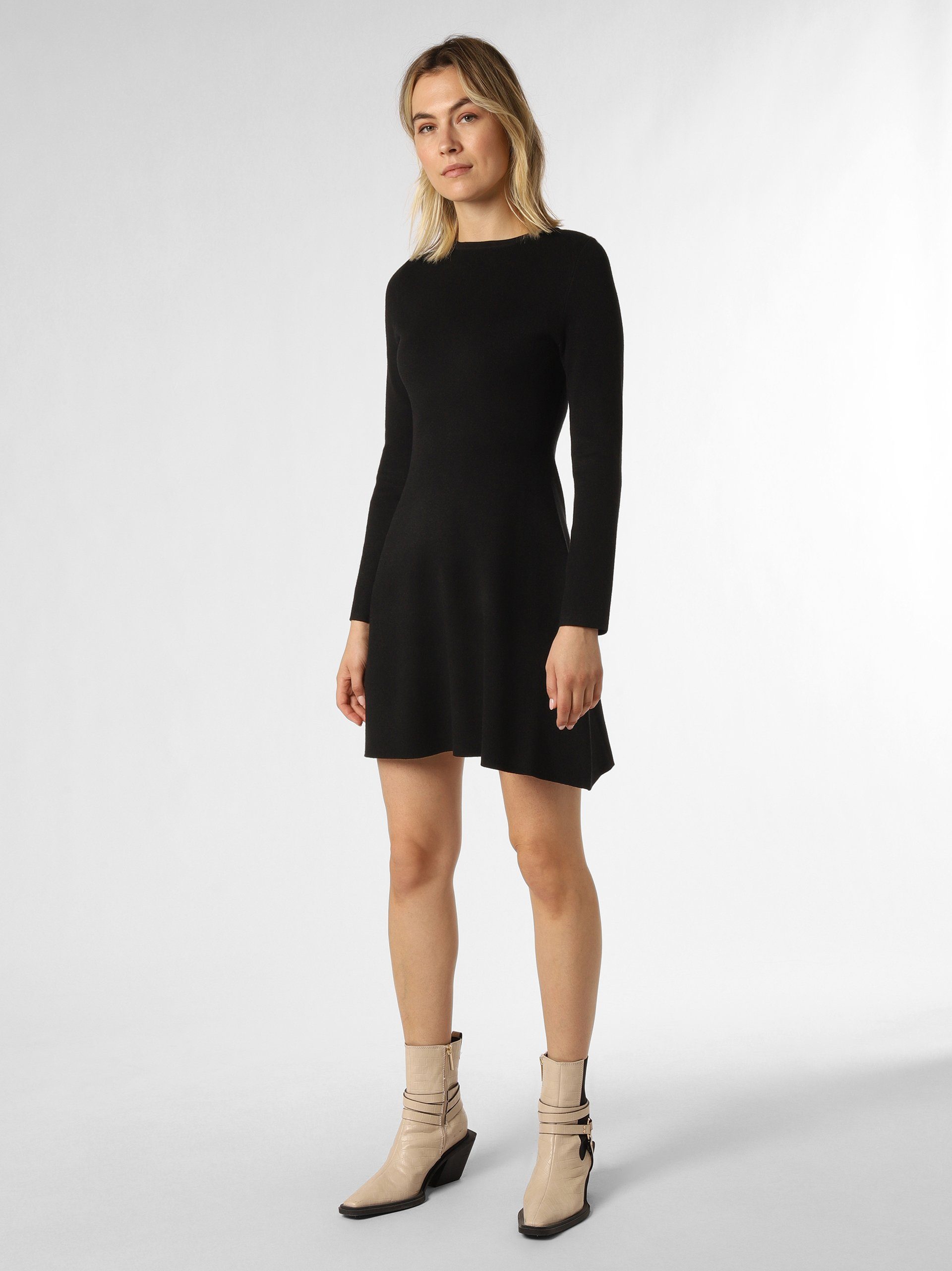 Apriori A-Linien-Kleid schwarz