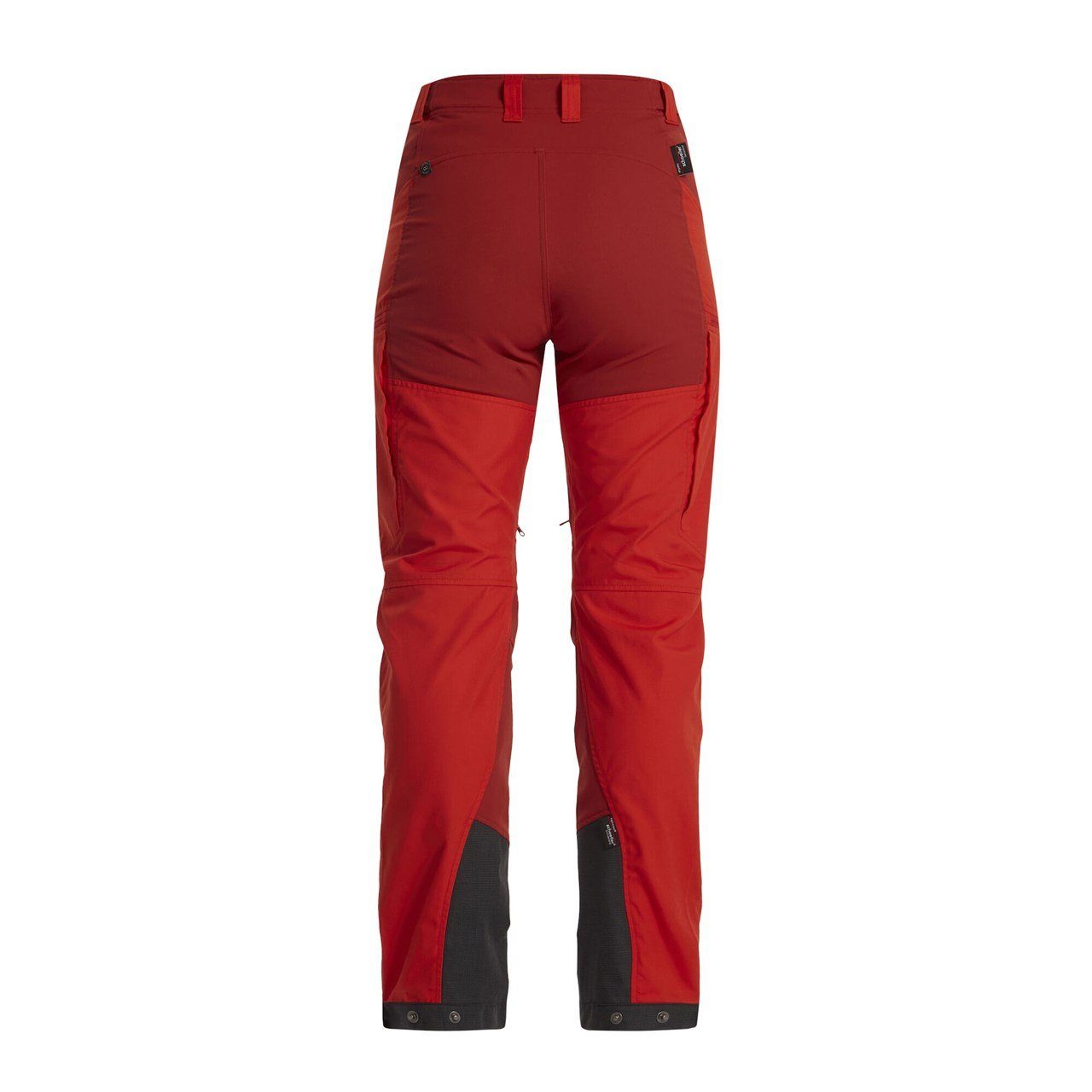 Red Curved Red/Mellow High Makke Lively Pant Waist Outdoorhose Lundhags W