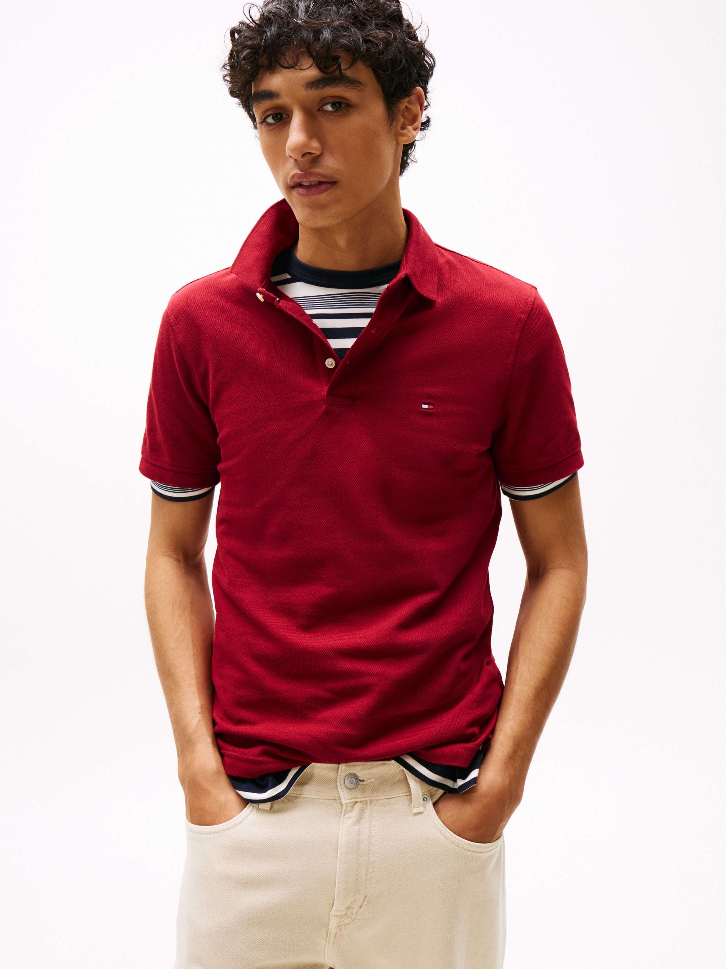 Tommy Hilfiger Poloshirt 1985 SLIM POLO günstig online kaufen