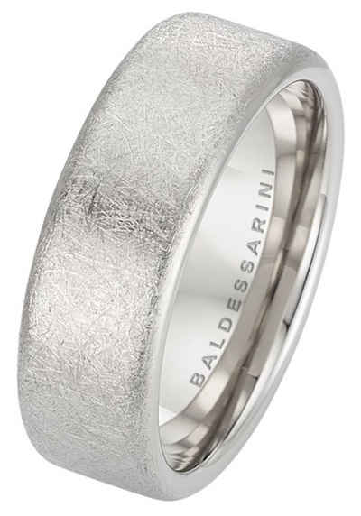 BALDESSARINI Partnerring Schmuck Geschenk Fingerring Edelstahl, Made in Germany