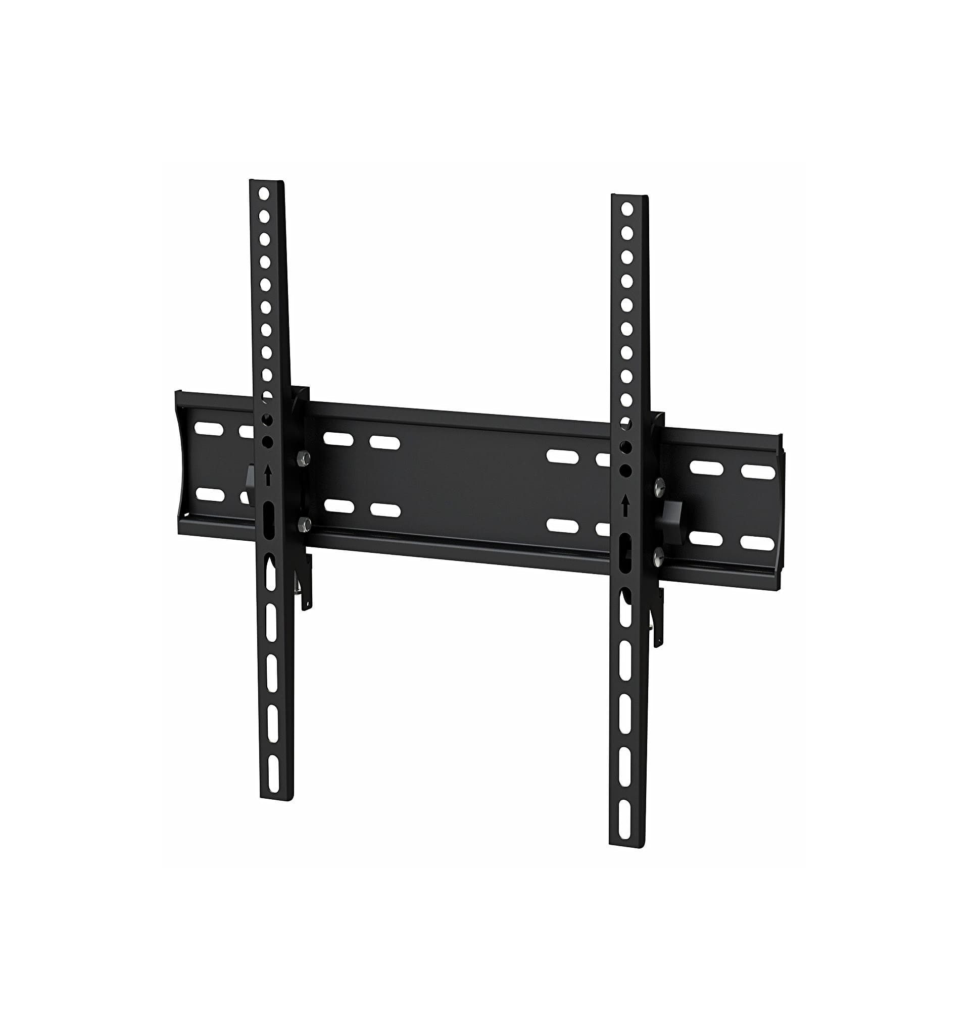 HEITECH TV-Wandhalterung TV Wandhalterung, Neigbar, Wasserwaage Inklusive, Schwarz