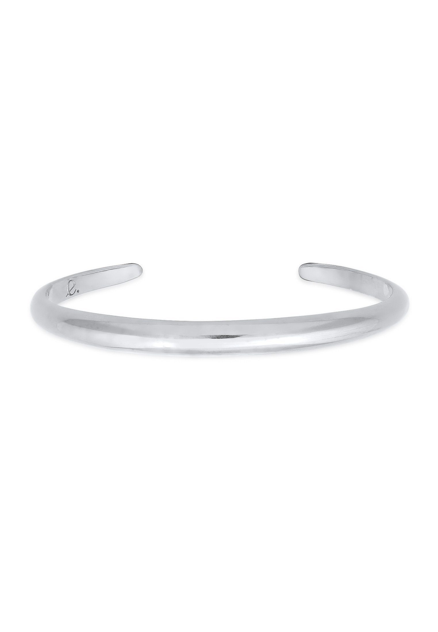 Armreif Armreif Offen Rund Glänzend Unisex 925 Silber