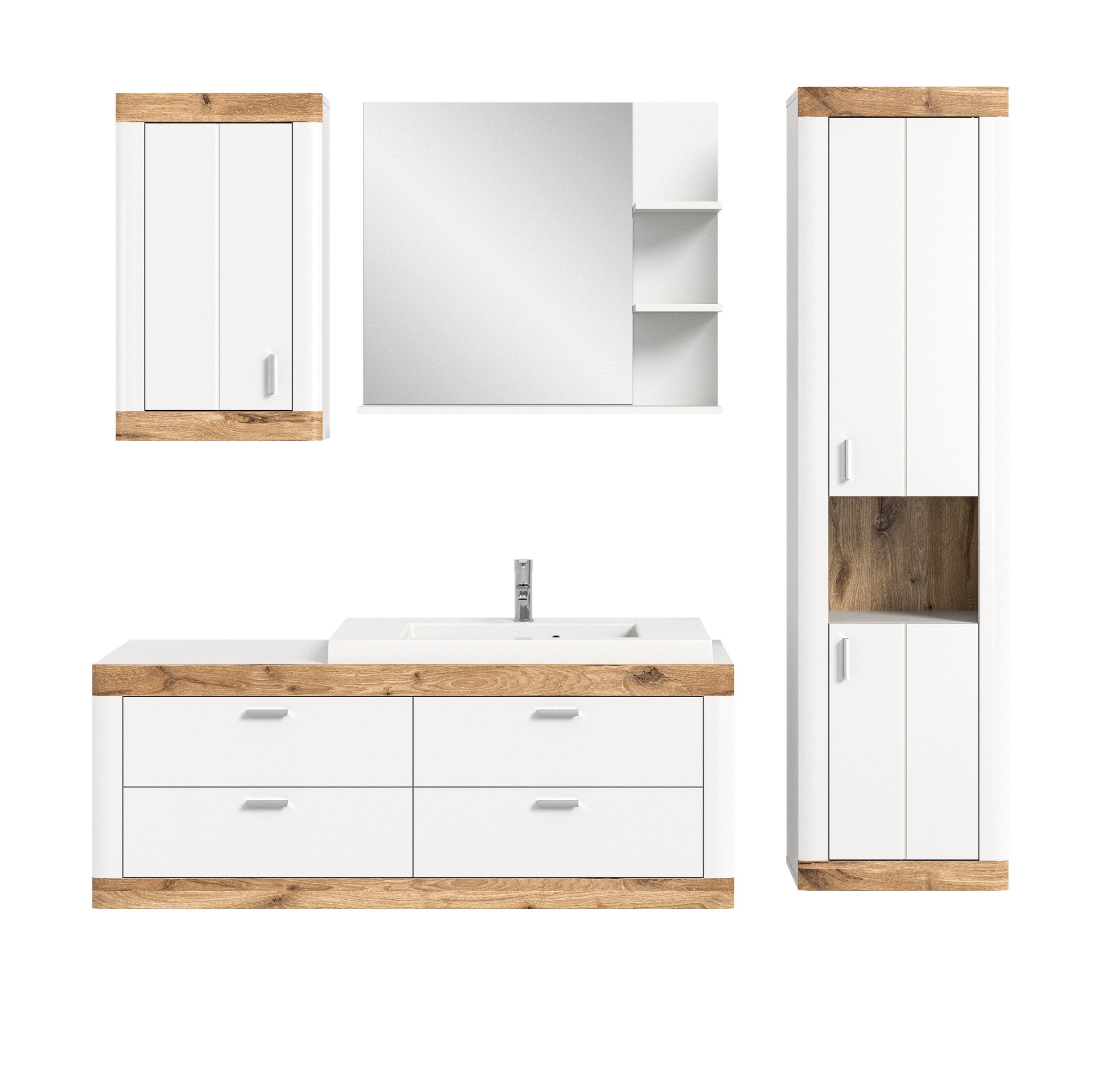 xonox.home Badezimmer-Set 192 x 48 cm (B/T) günstig online kaufen