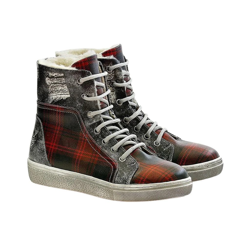 LaMarta Damenstiefel Vegan, Schnürboots, stiefeletten Schnürstiefel günstig online kaufen