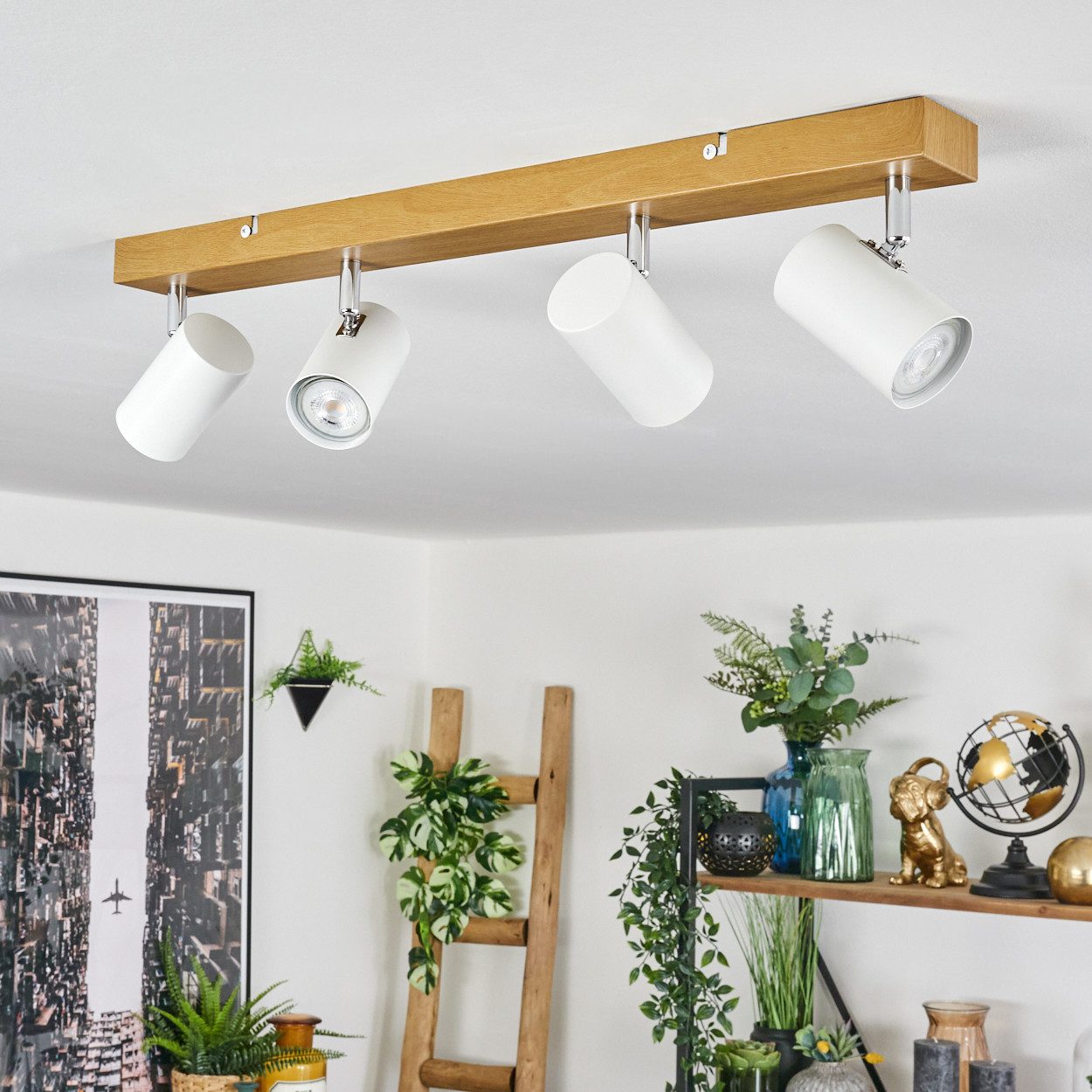 hofstein Deckenleuchte Deckenlampe aus Metall in günstig online kaufen