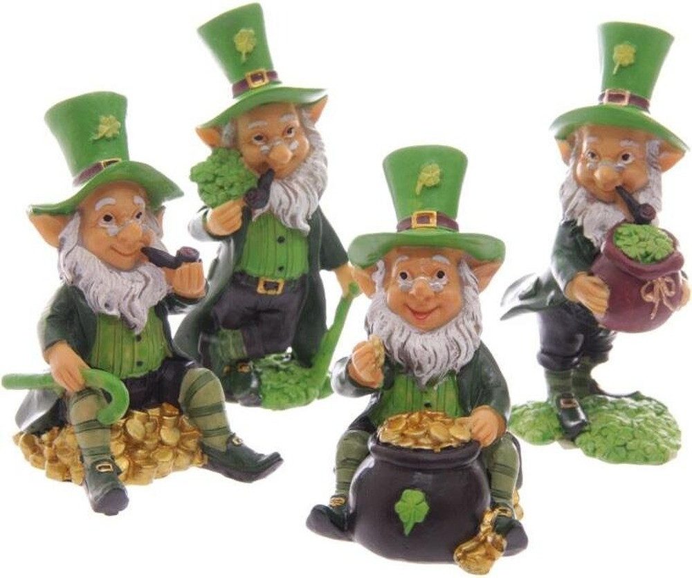 Puckator Sammelfigur Irische Glückskobold-Miniaturfiguren