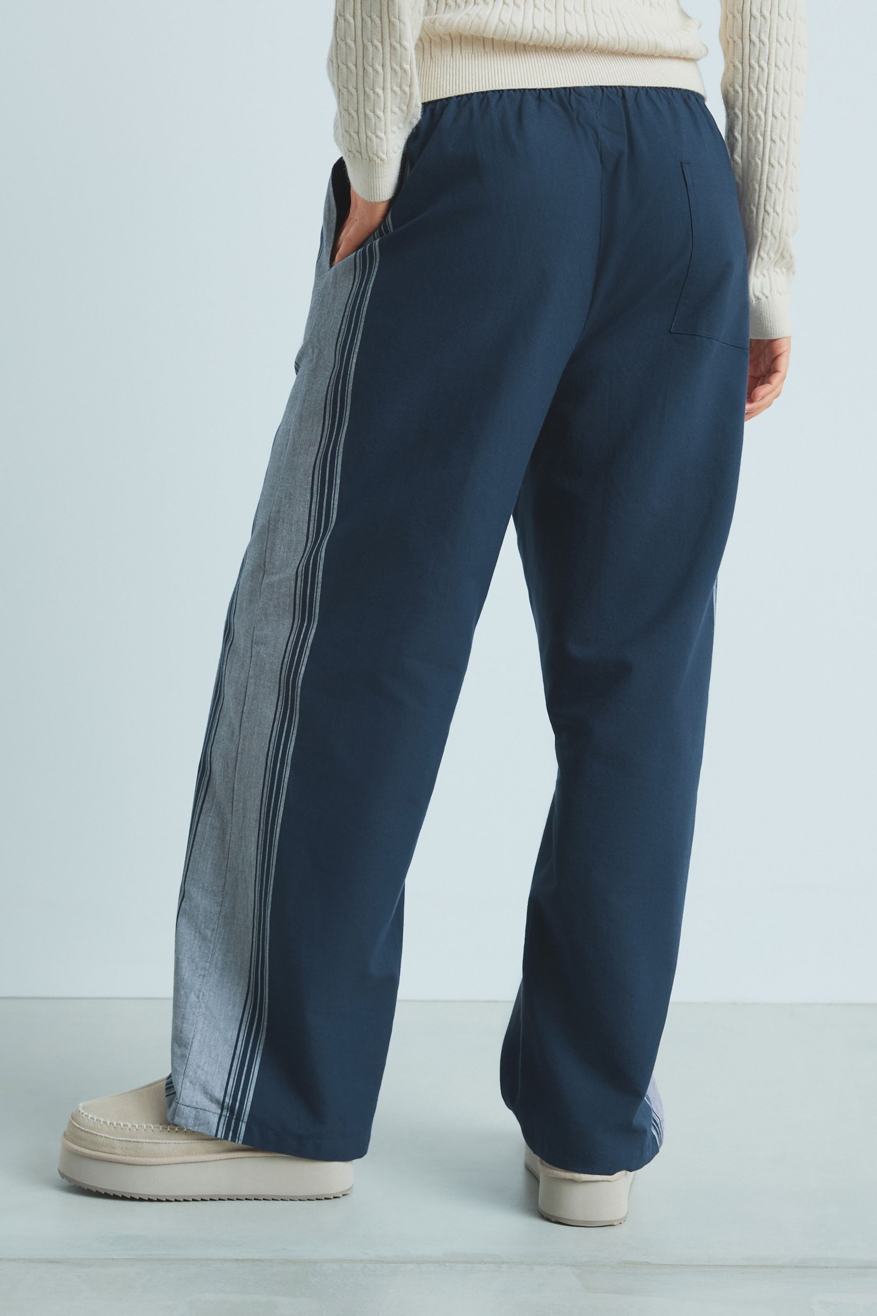 Next Loungehose Hose mit Seitenstreifen (1-tlg) günstig online kaufen