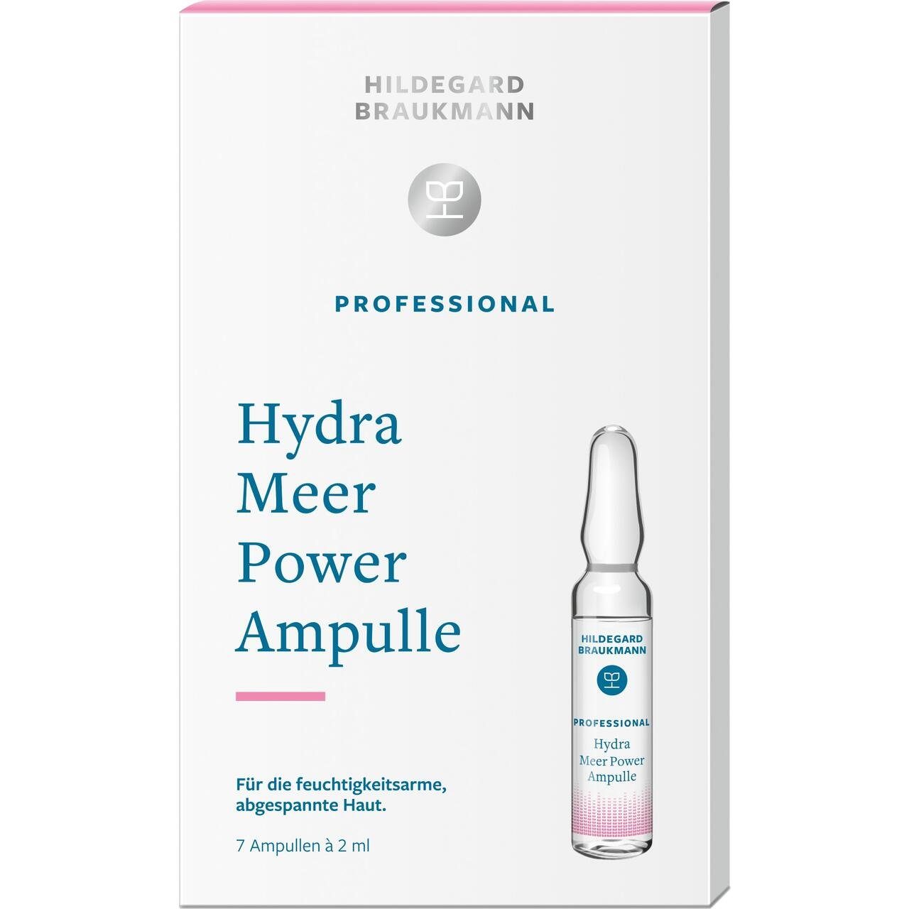 Hildegard Braukmann Gesichtsserum Professional Plus Hydra Meer Power Ampulle, Normale Haut