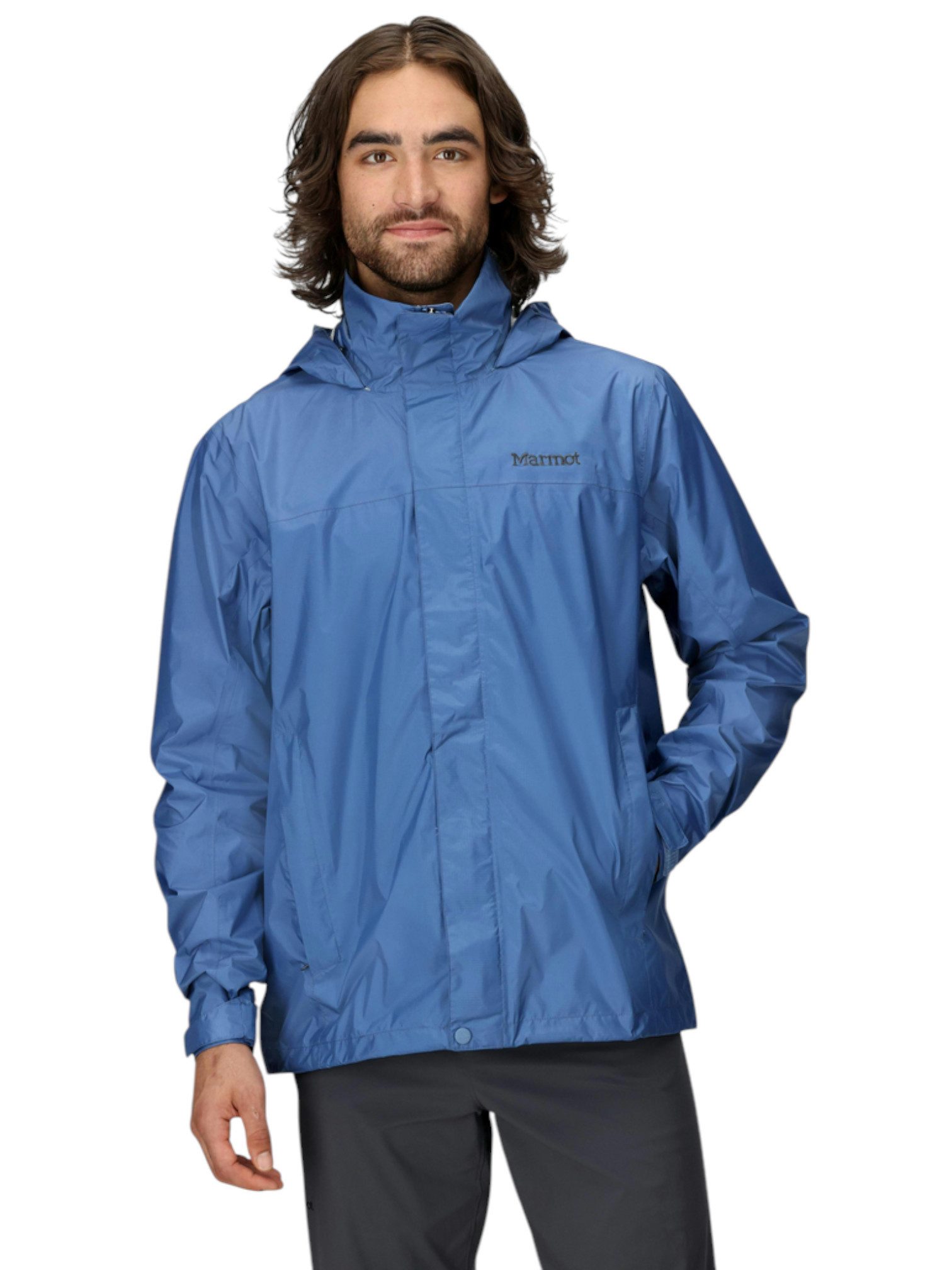 Marmot Regenjacke PreCip Eco (wasserdicht, atmungsaktiv, PFC-frei) 2025 blau Herren