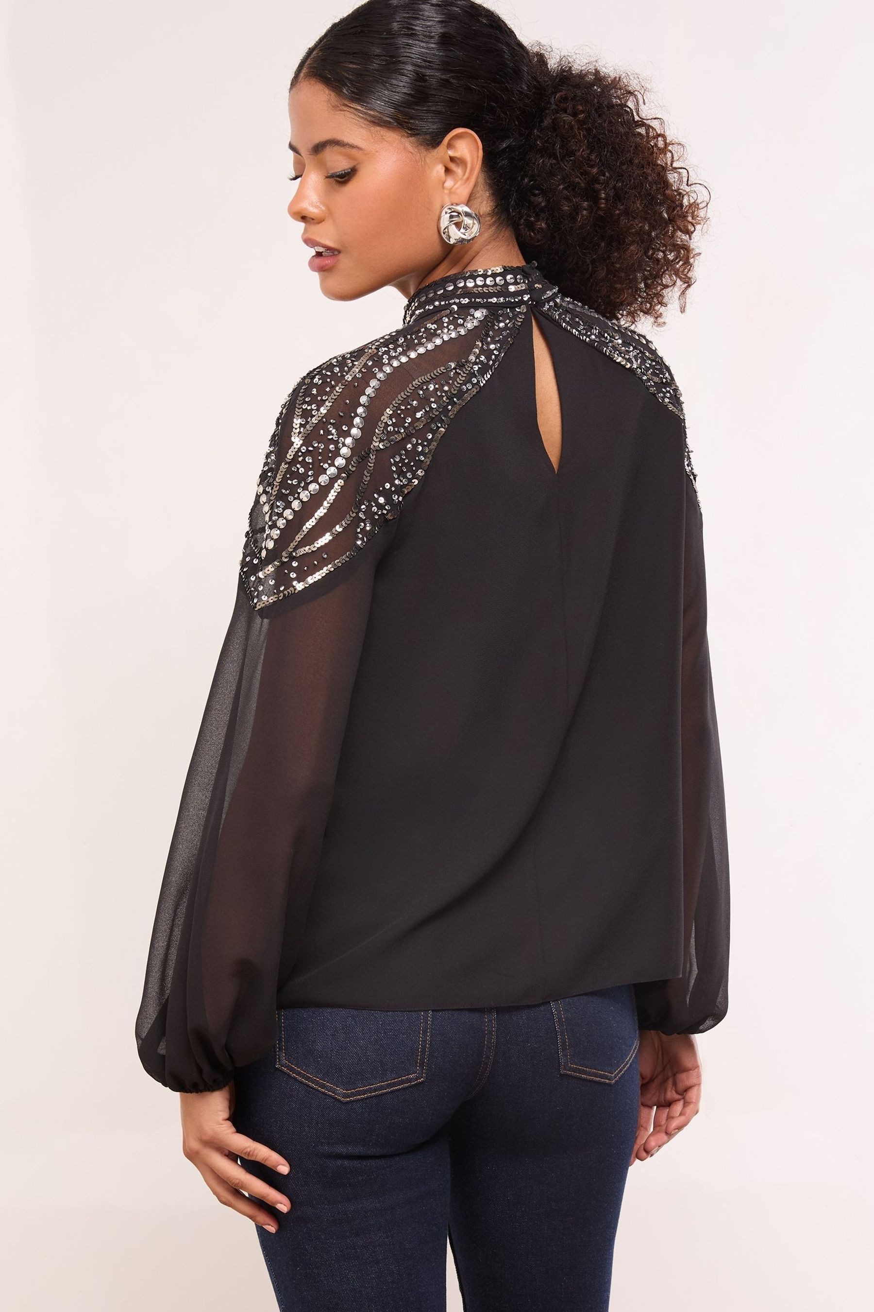 LIPSY Langarmbluse Lipsy Bluse, Regular (1-tlg) günstig online kaufen