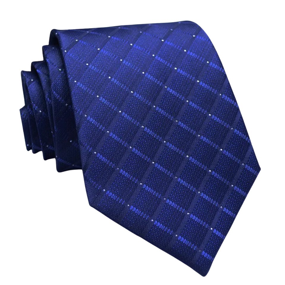 Ware aus aller Welt Krawatte HANDMADE Herren Schlips Business Binder  Hochzeits Krawatte, Farbe: dunkelblau