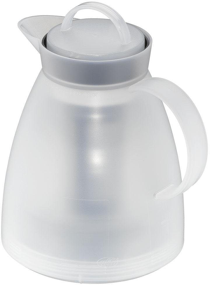 Alfi Isolierkanne DAN TEA, mit Hartglaseinsatz und integriertem Teefilter, 1 l, (1-St), Kunststoff, Drehverschluss, 3h heiß & 6h kalt