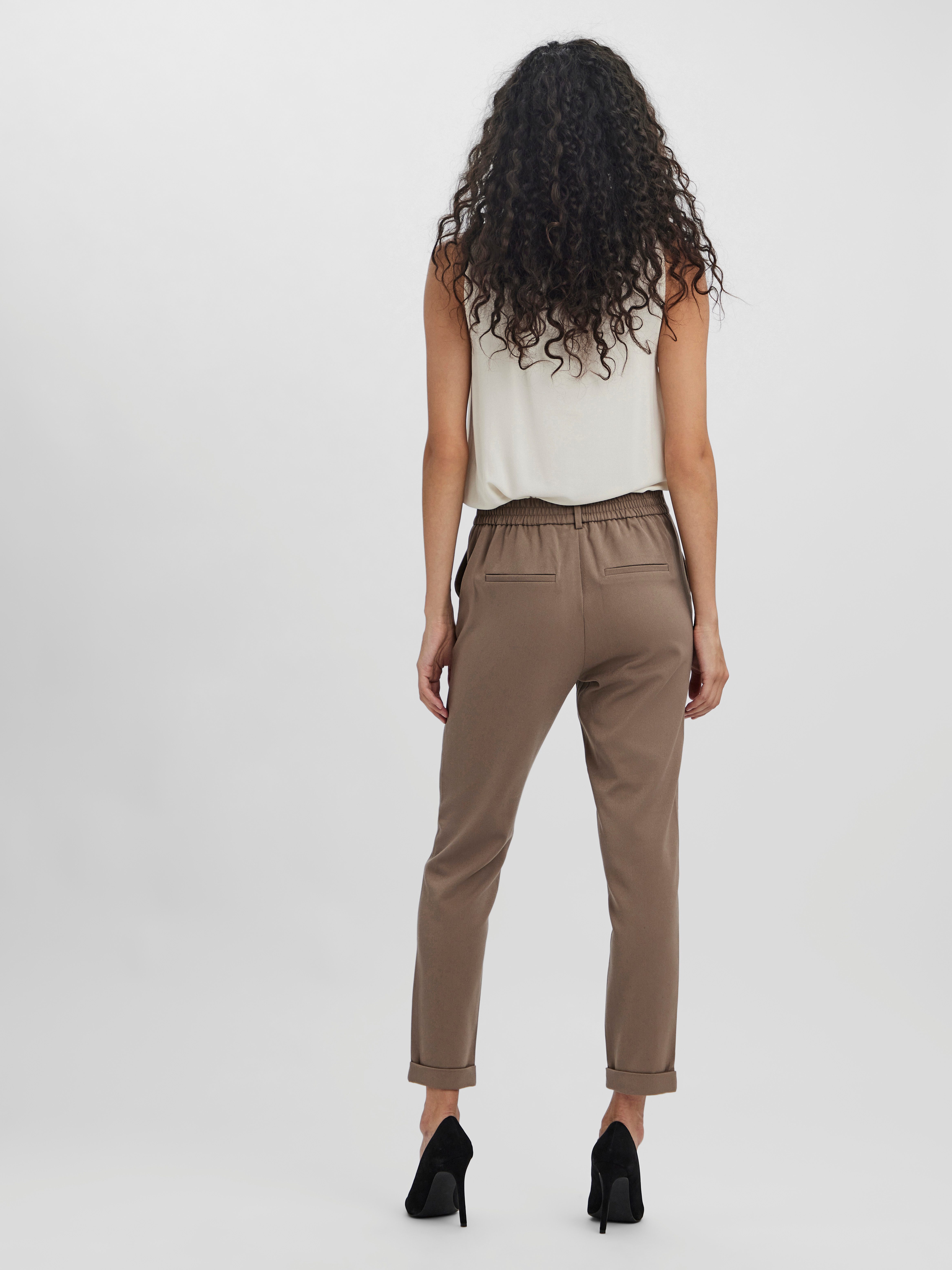 Vero Moda Anzughose VMMAYA MR LOOSE SOLID PANT NOOS Materialmix