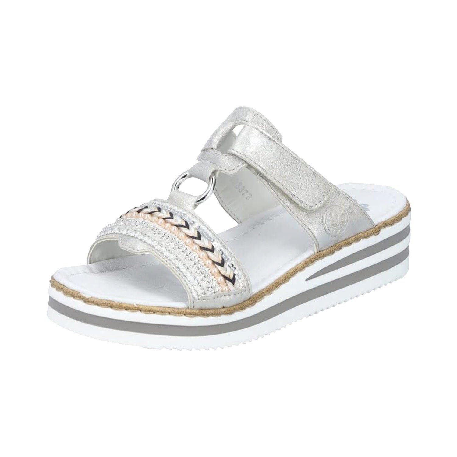 Rieker Damen Sandalen Pantolette