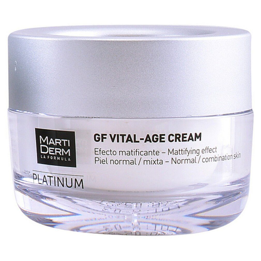 Martiderm Tagescreme PLATINUM GF VITAL AGE day cream normal/combination Haut 50ml