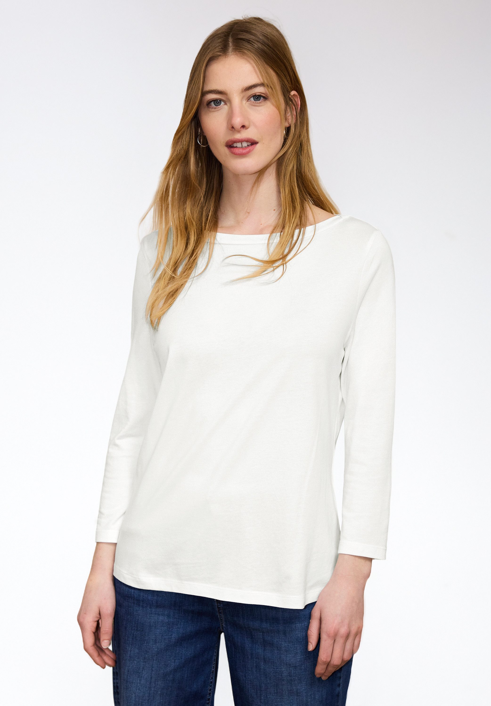 STREET ONE STUDIO 3/4-Arm-Shirt Jersey