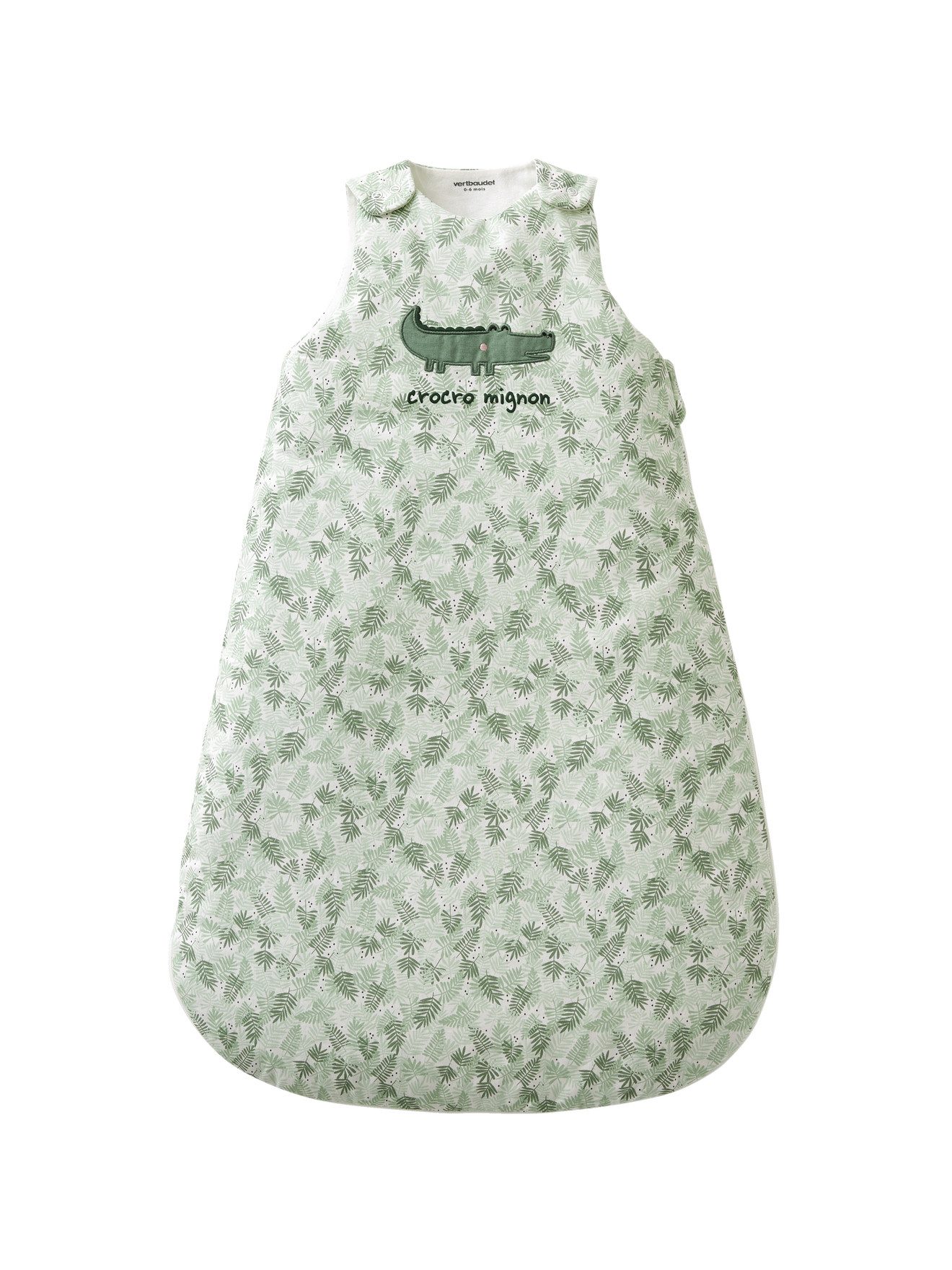 Babyschlafsack Ärmelloser Baby Schlafsack SWEET CROCO