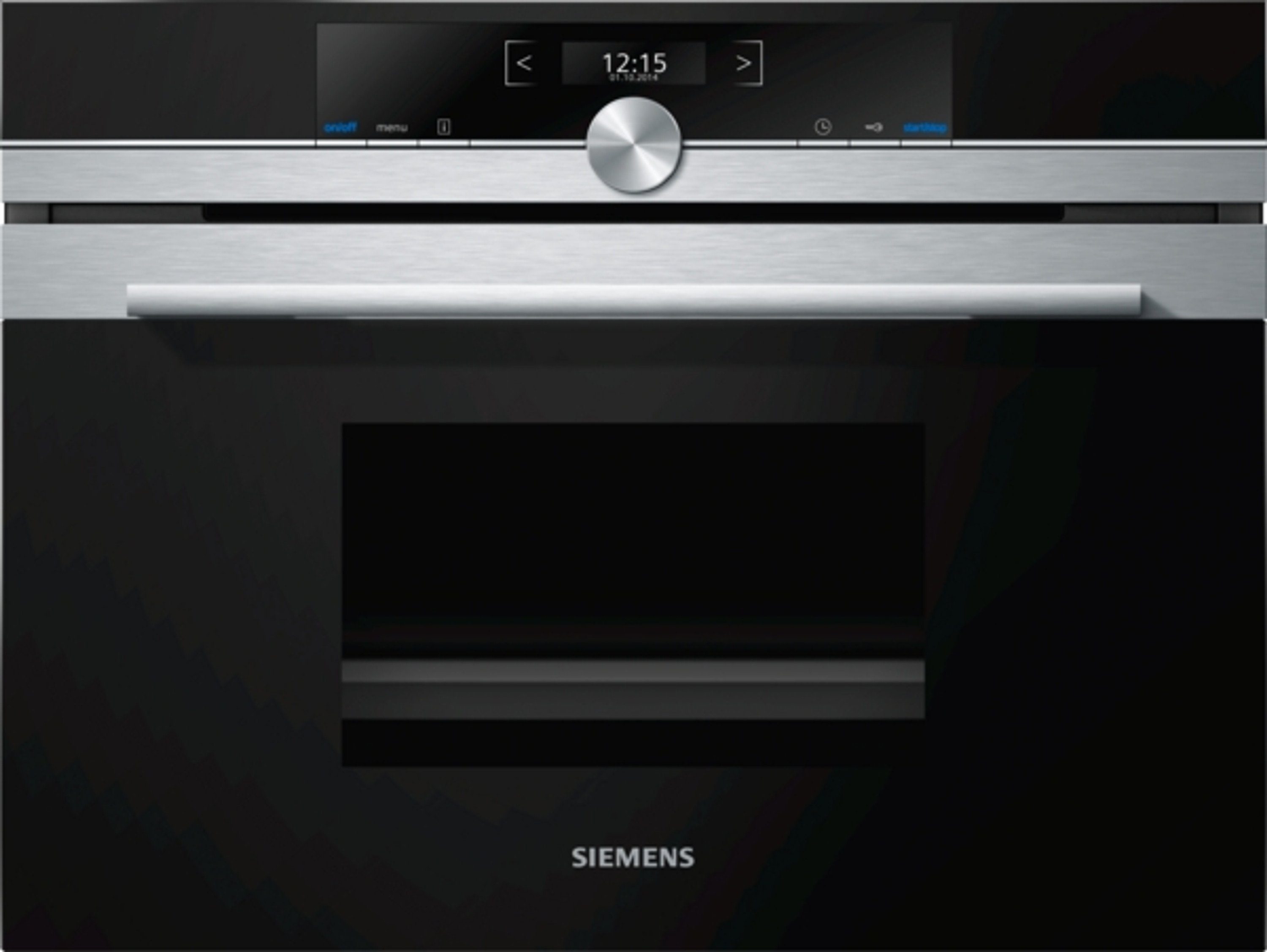 SIEMENS Dampfbackofen CD634GAS0, mit Rippen, Siemens iQ700, Dampfgarer, 60 x 45 cm, Edelstahl