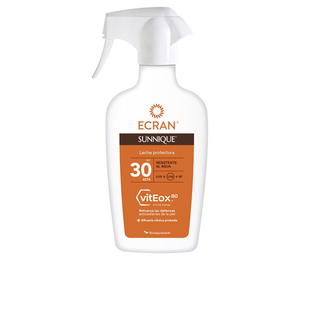 Ecran Sonnenschutzcreme Sunnique Leche Protectora Spf30 Pistola 270ml